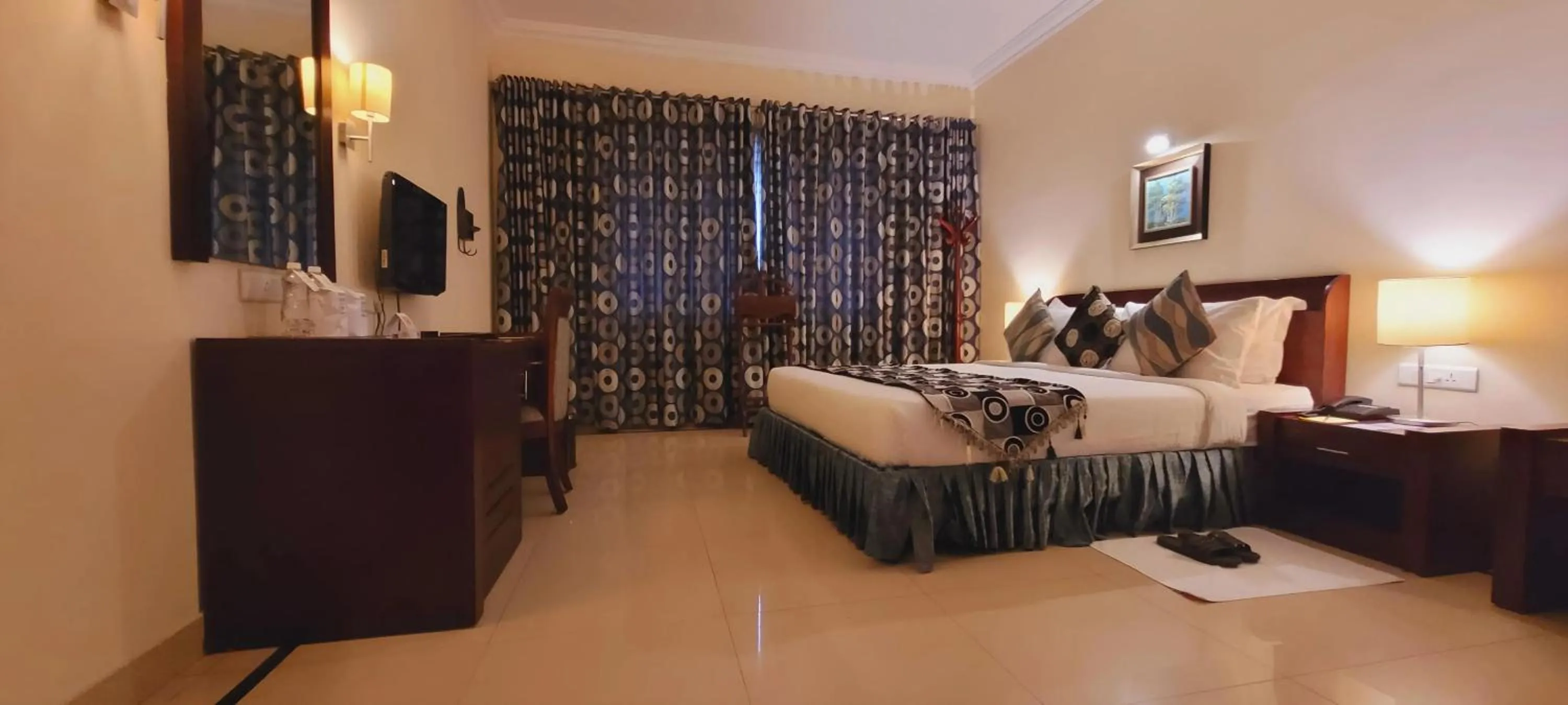 Bedroom, Bed in ASHOKA INN