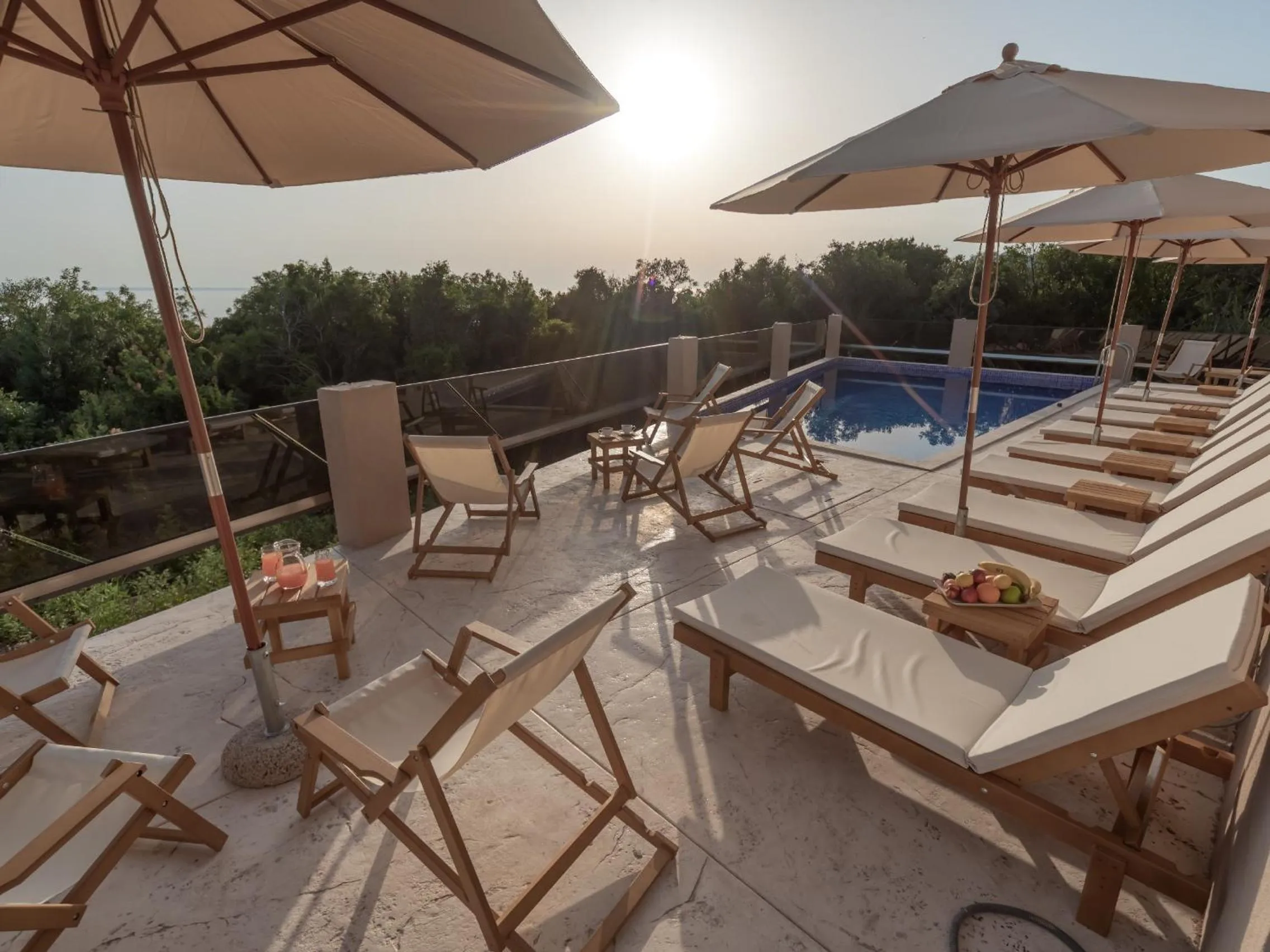 Patio in Hotel Diman