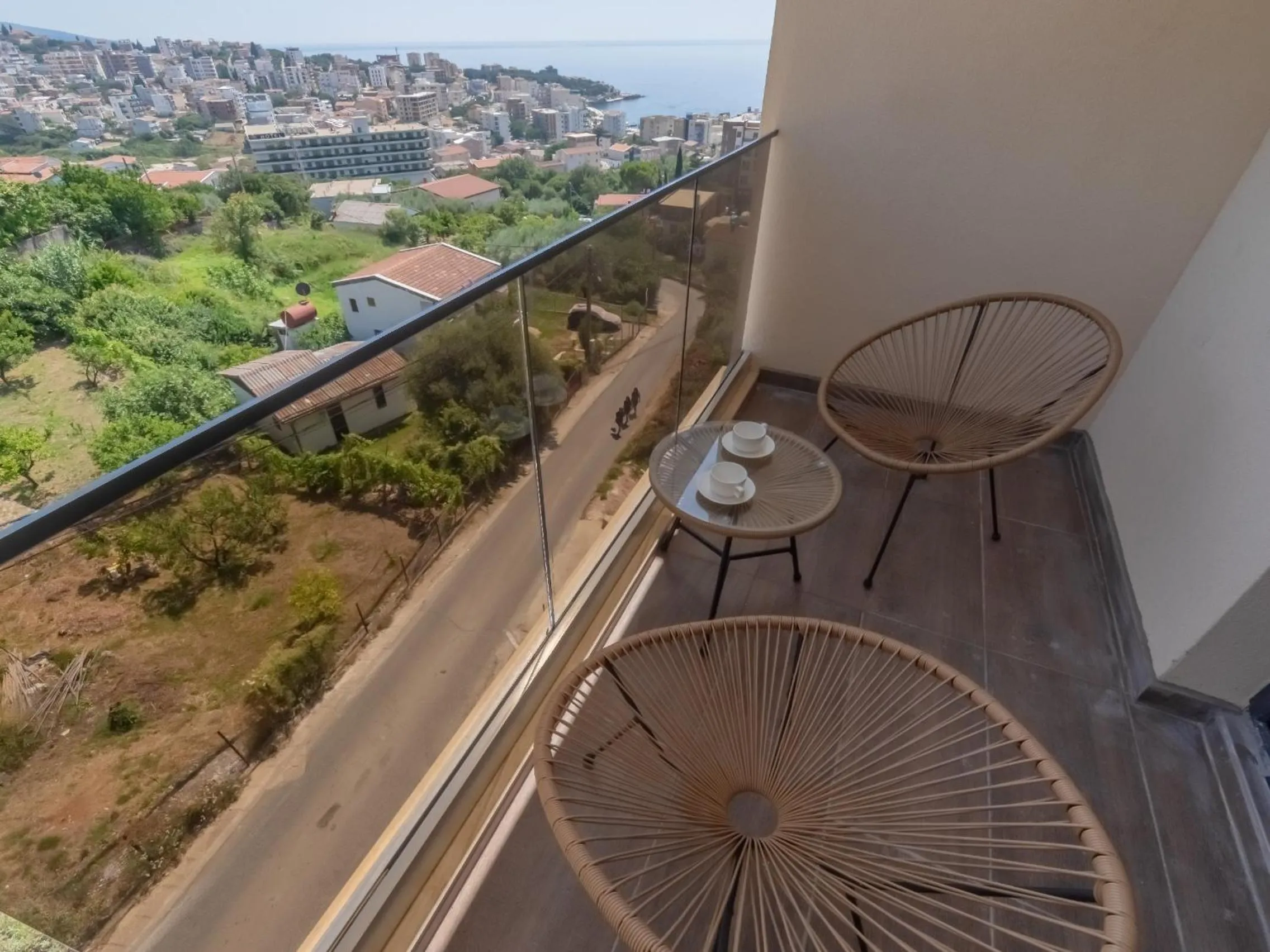 Patio in Hotel Diman