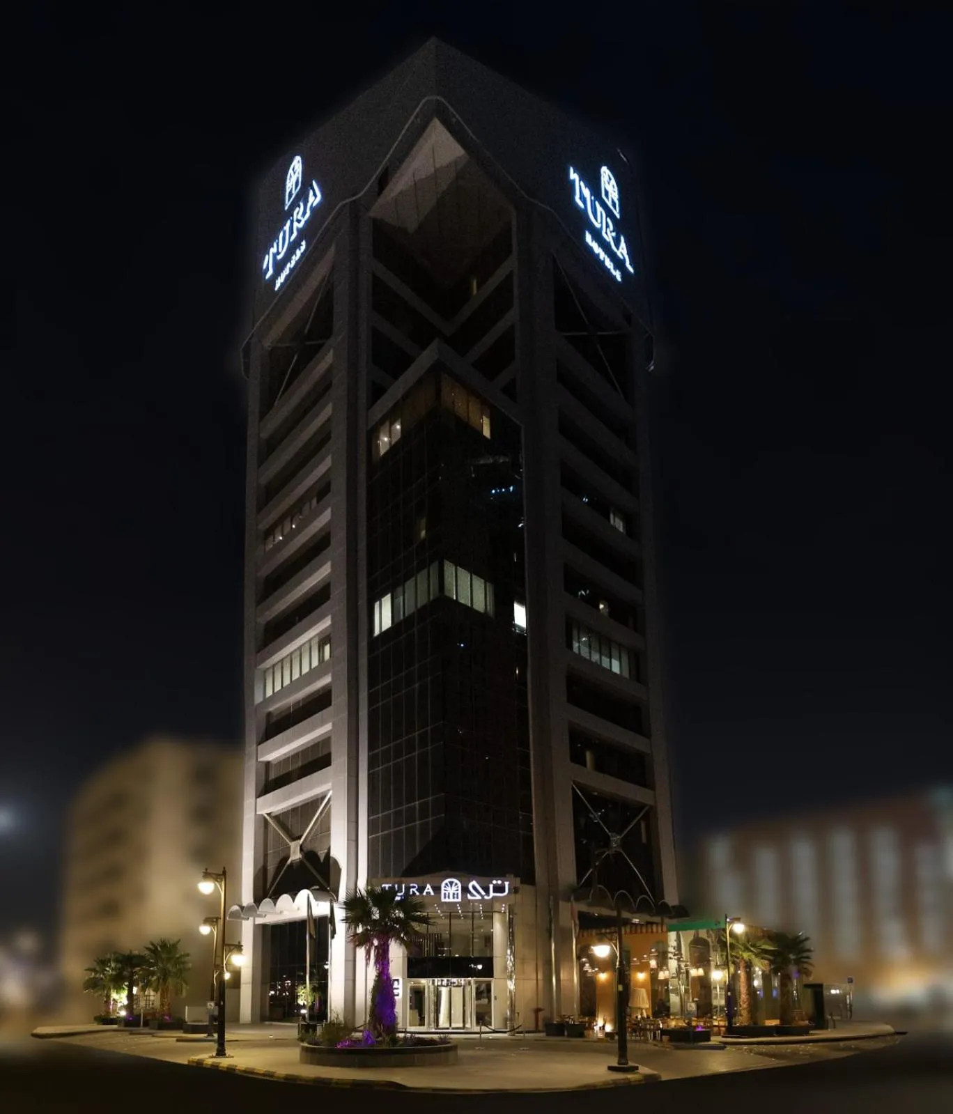 Property building in Tura Residence Olaya - ترى للشقق المخدومة العليا