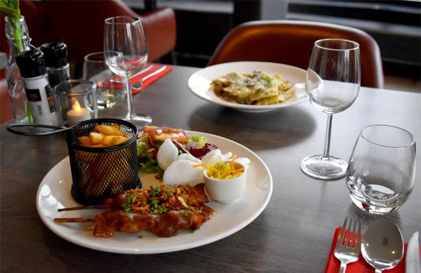 Dinner in Bastion Hotel Leiden Voorschoten