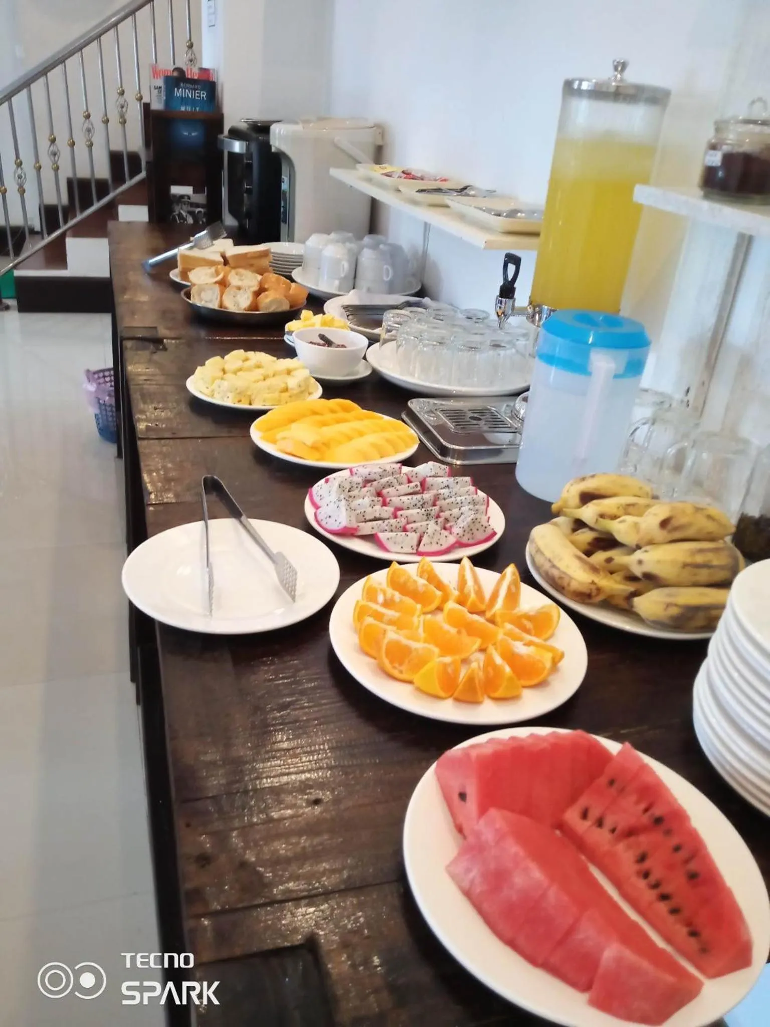 Breakfast in DokPhut Guesthouse