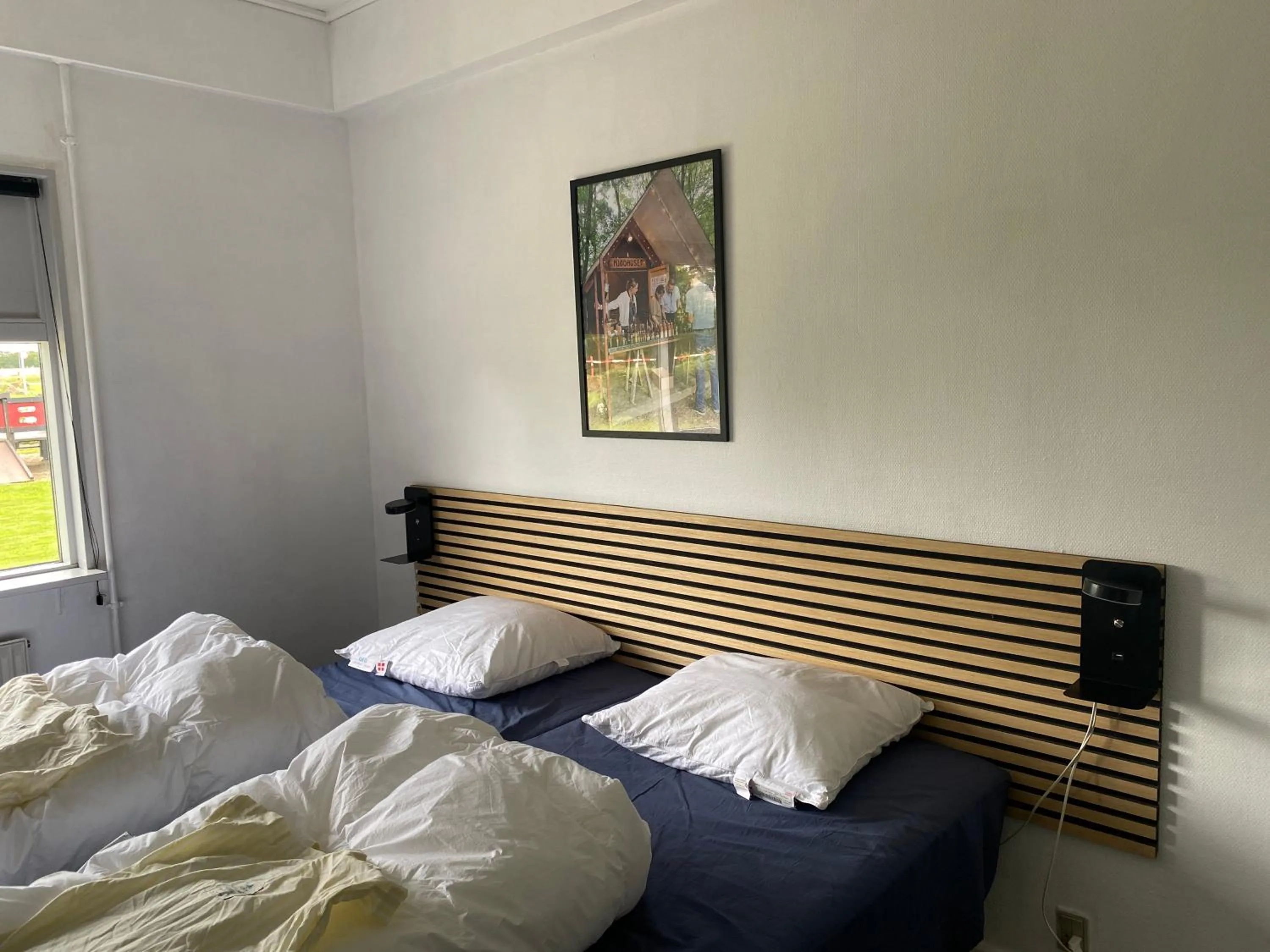 Bed in Danhostel Thorhallen Jels