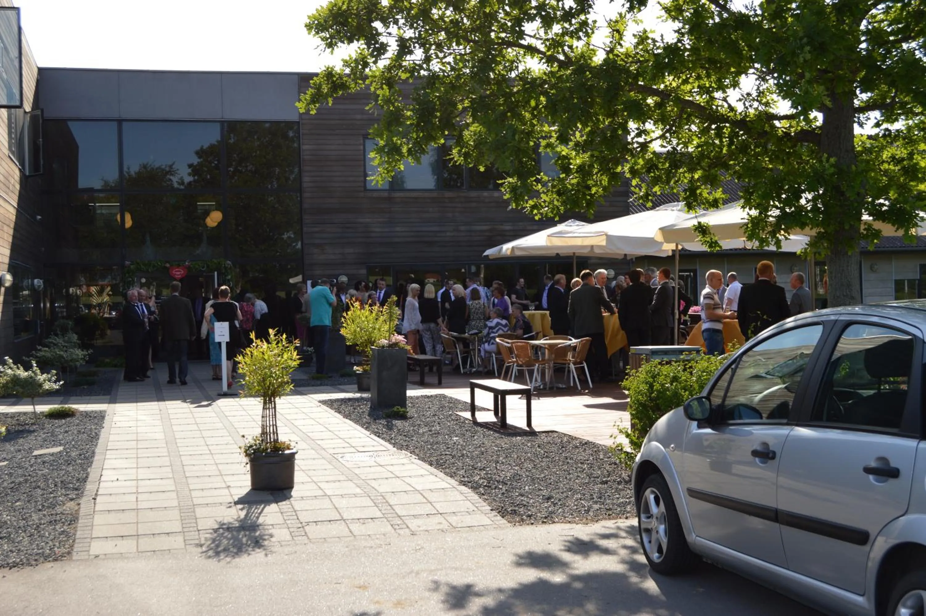 Facade/entrance in Danhostel Thorhallen Jels