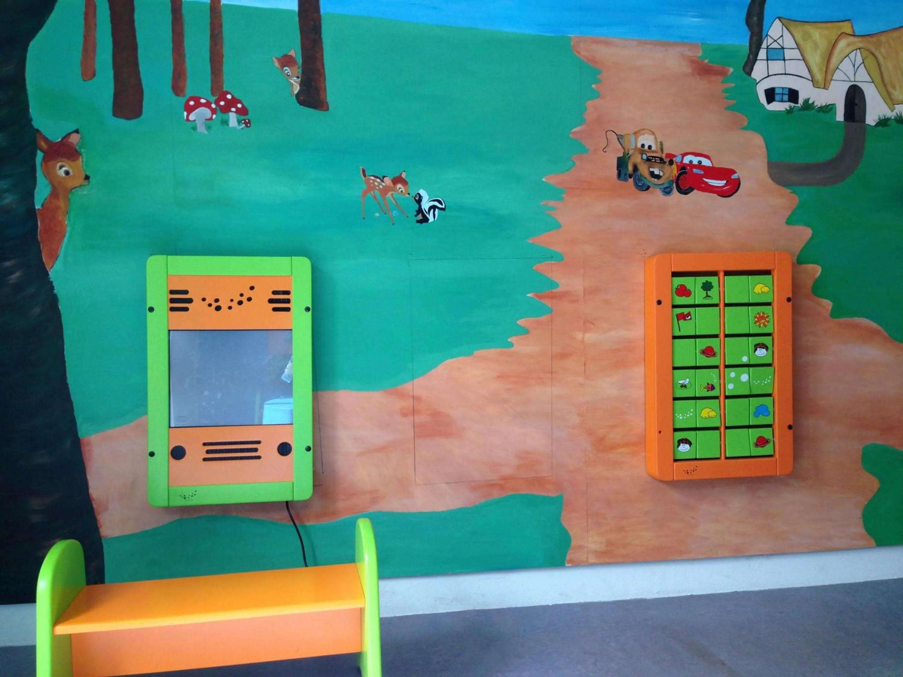 Children play ground in Jelling Family Camping & Cottages