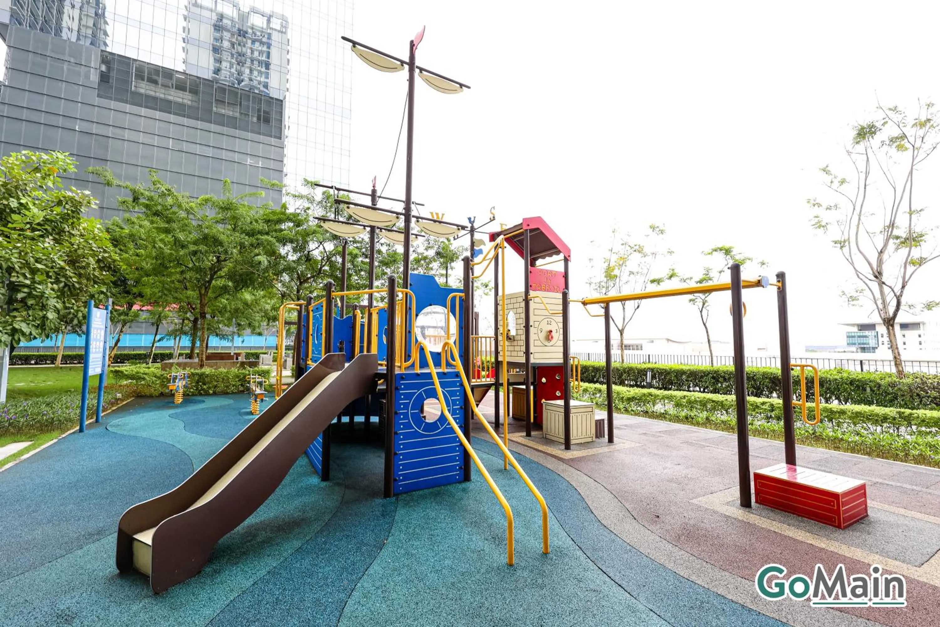 Children play ground in Trefoil Setia Alam by GO-MAIN - Next to Mall & SCCC