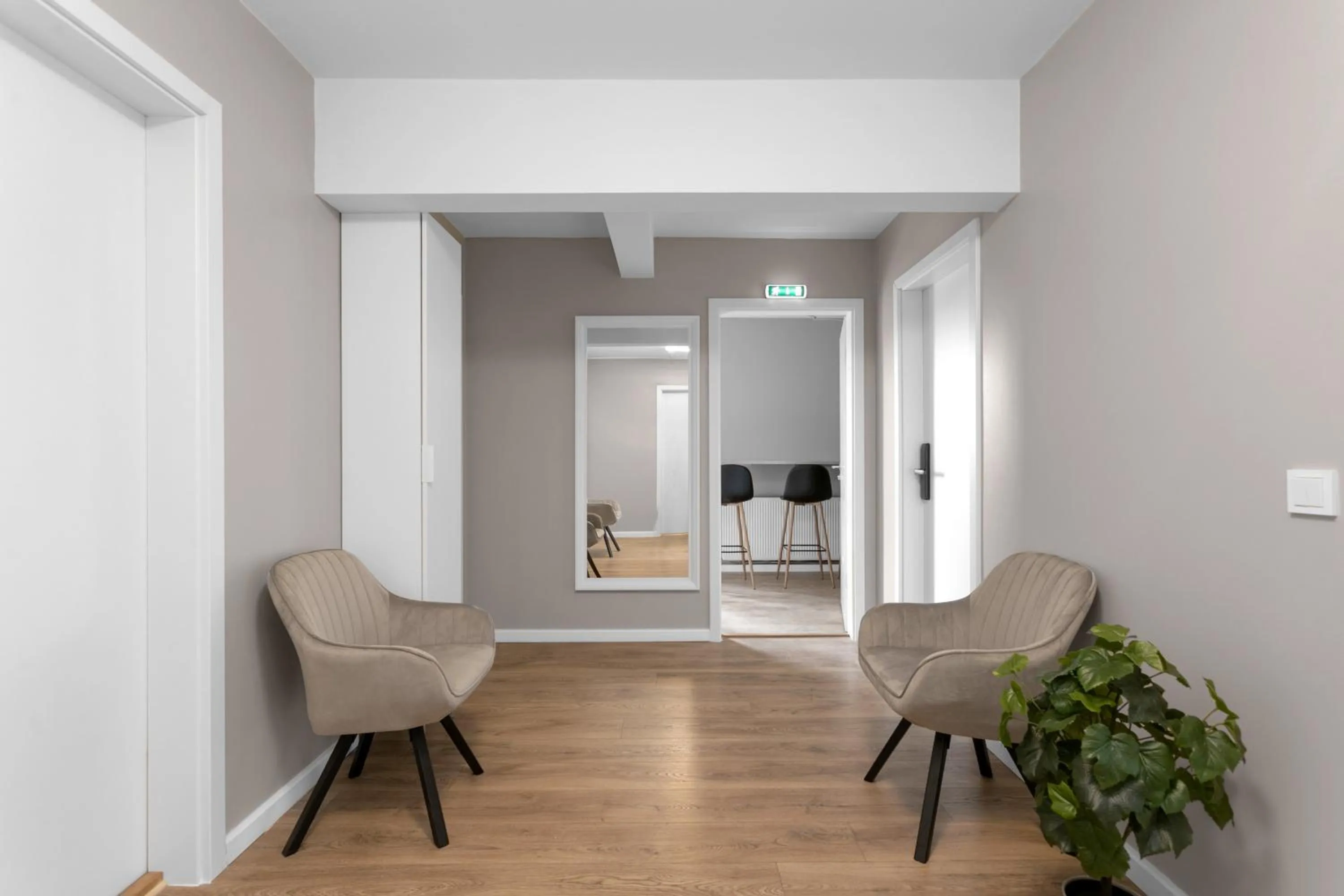 Seating area in Reykjavík Central Guesthouse