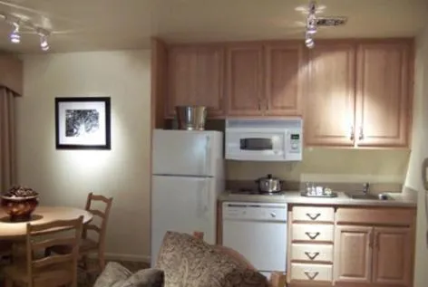 Kitchen or kitchenette in GetAways at the Lodge at Kingsbury Crossing