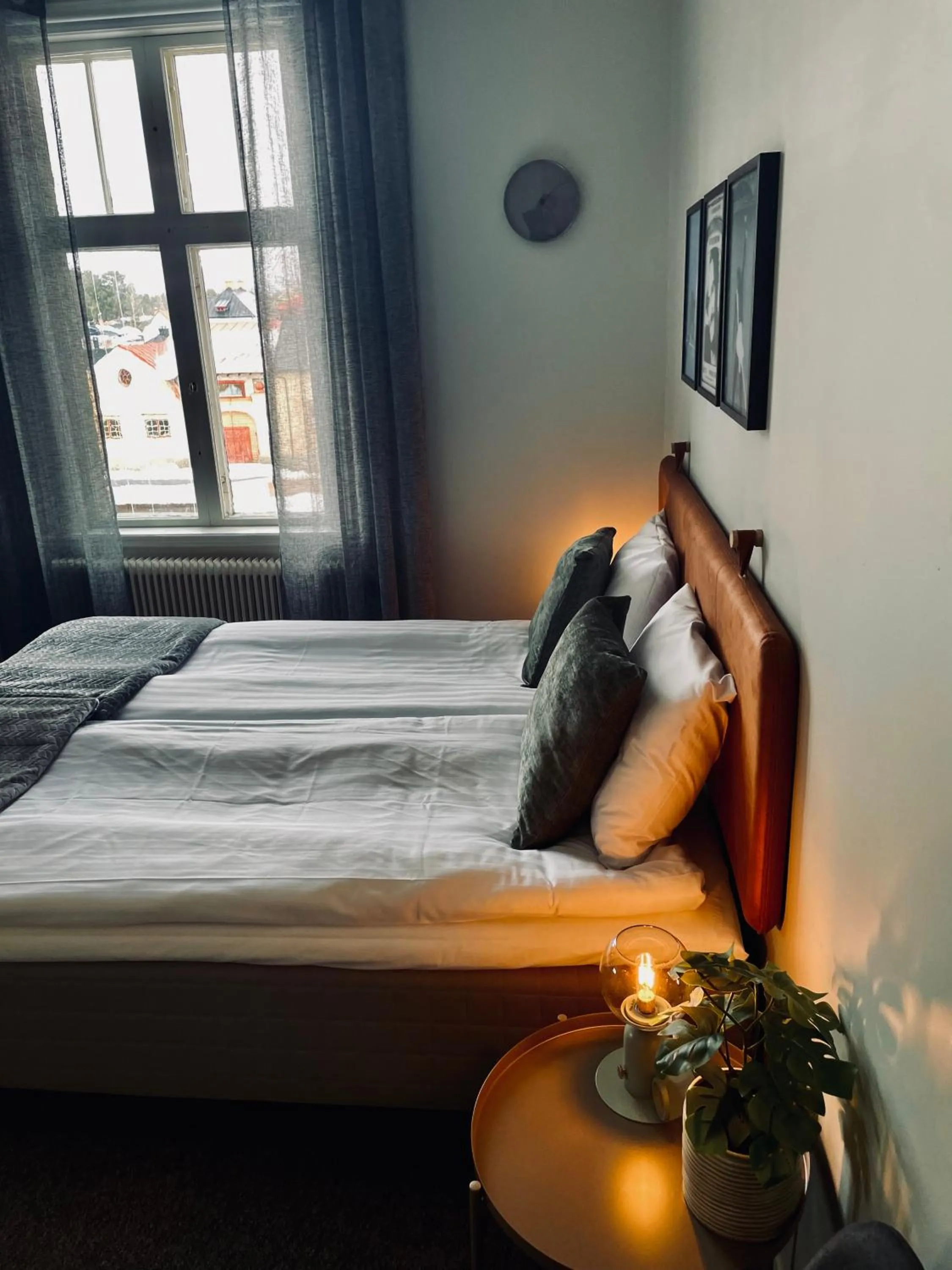 View (from property/room), Bed in Telegrafen