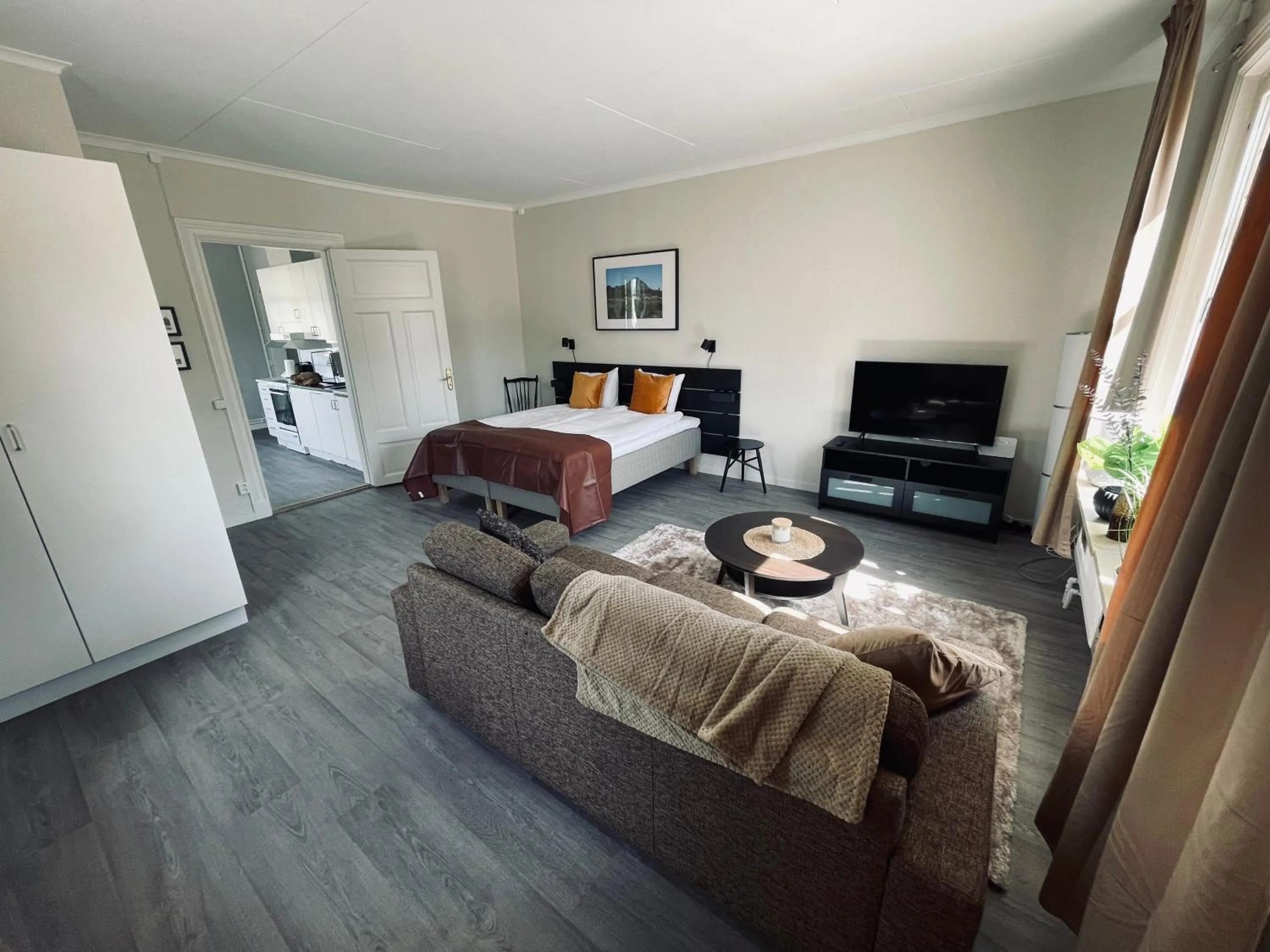 Photo of the whole room, Bed in Telegrafen