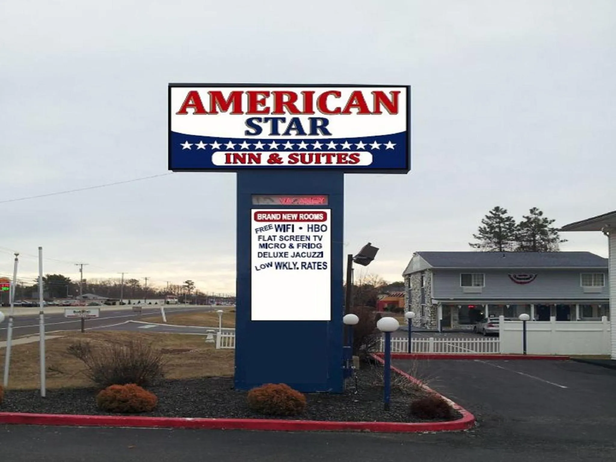 Property logo or sign in American Star Inn & Suites Atlantic City