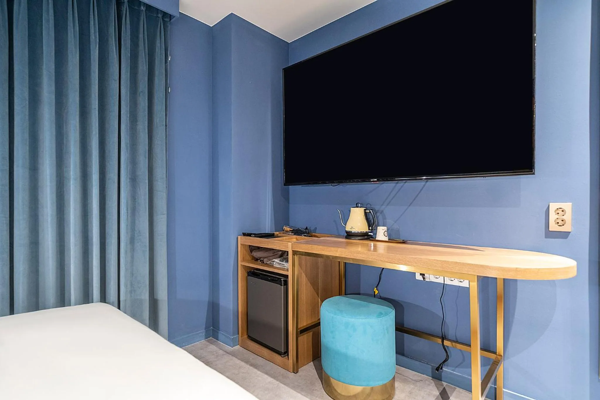 Bed in Wonju Hotel Ippda