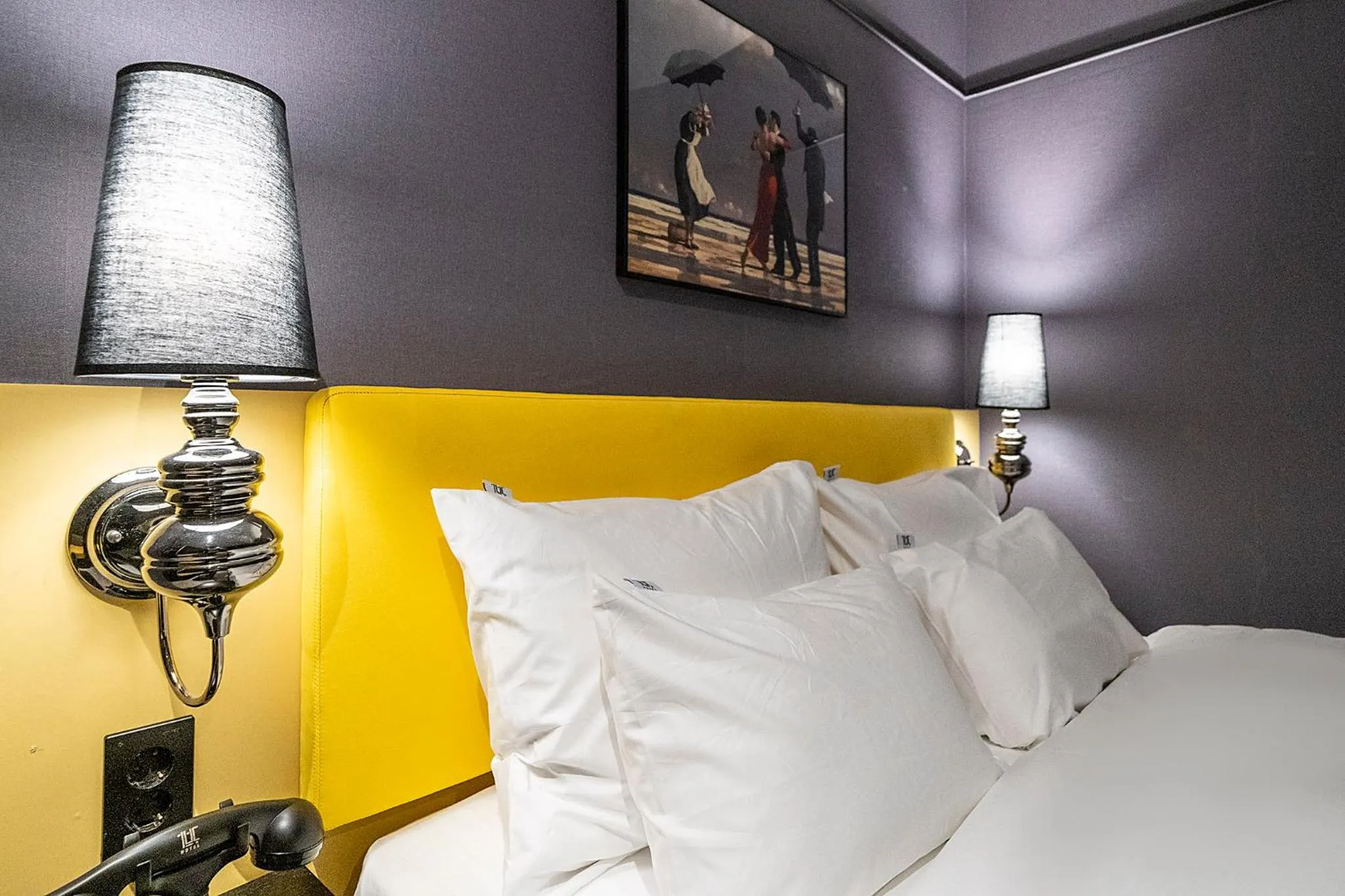 Bed in Wonju Hotel Ippda