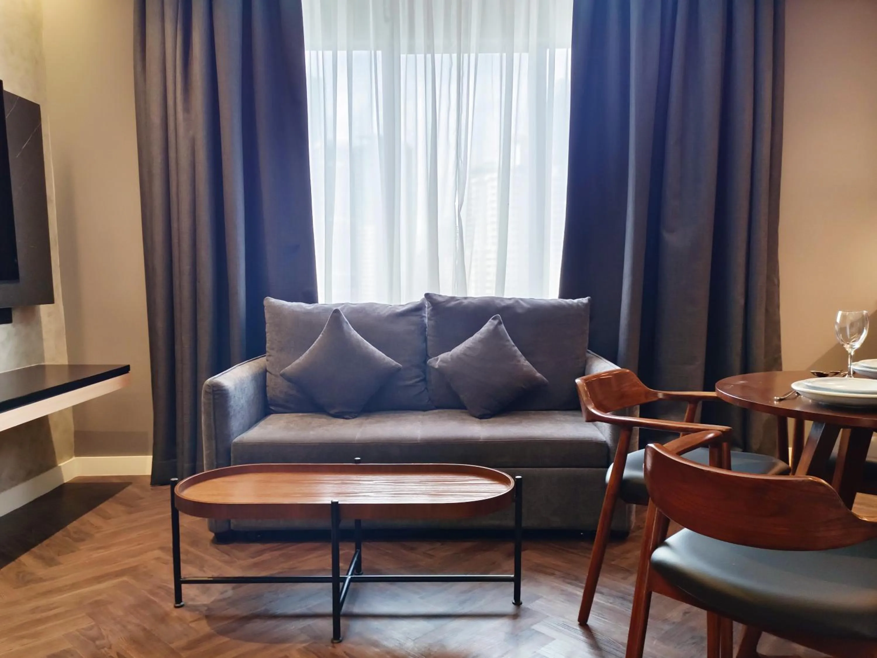 Living room in Hotel Royal Signature