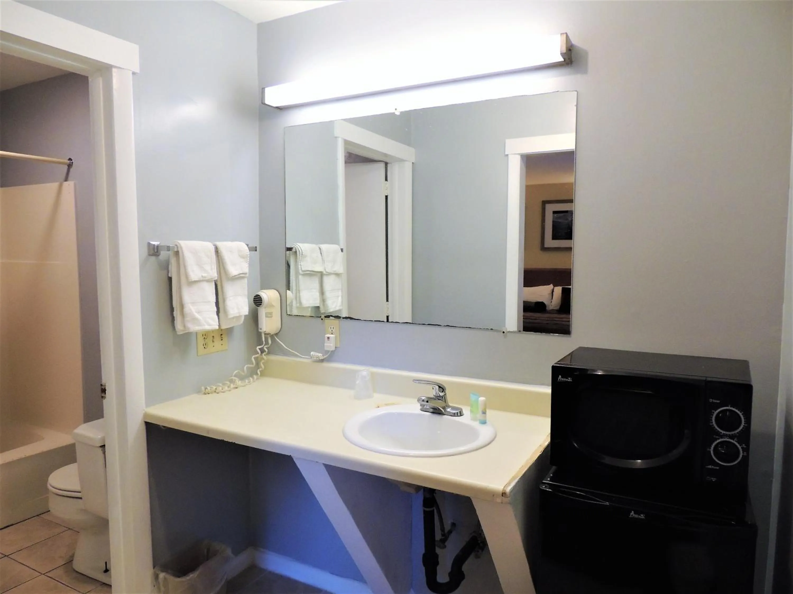 Bathroom in Windsor Motel