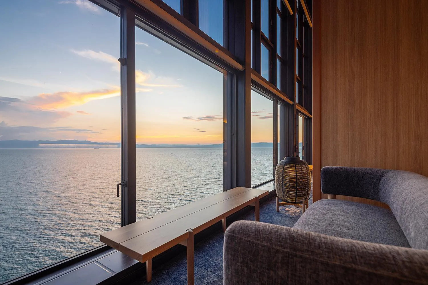 Lounge or bar in Biwafront Hikone