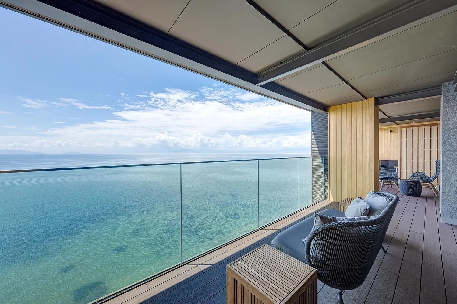 Lake view in Biwafront Hikone