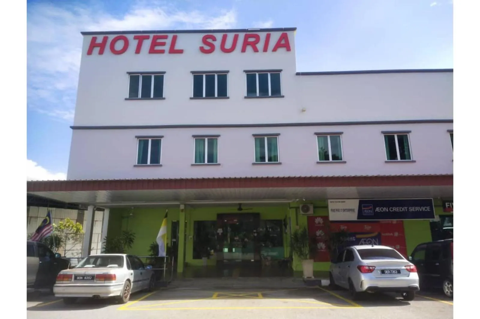 Property building in JQ Suria Hotel