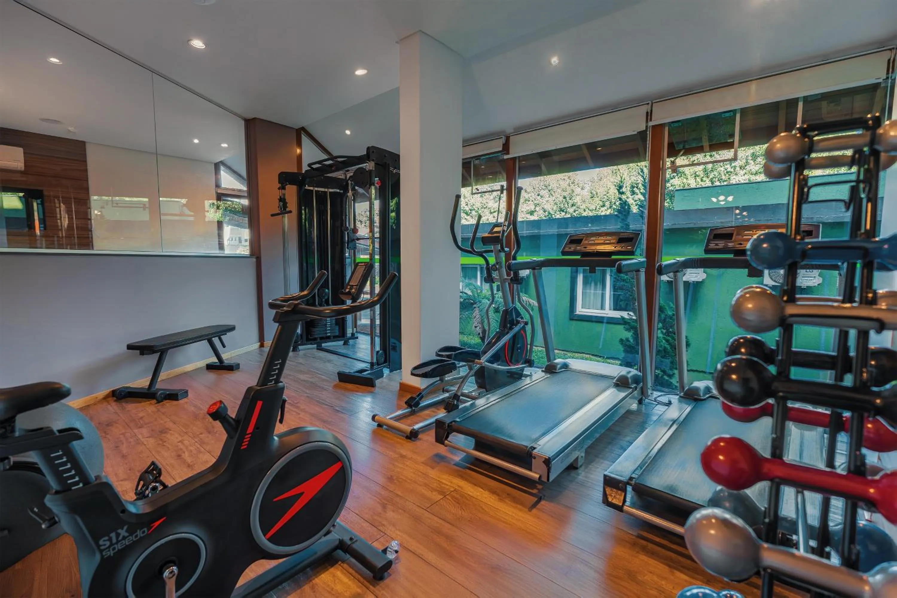 Fitness centre/facilities in Hotel Laghetto Viale