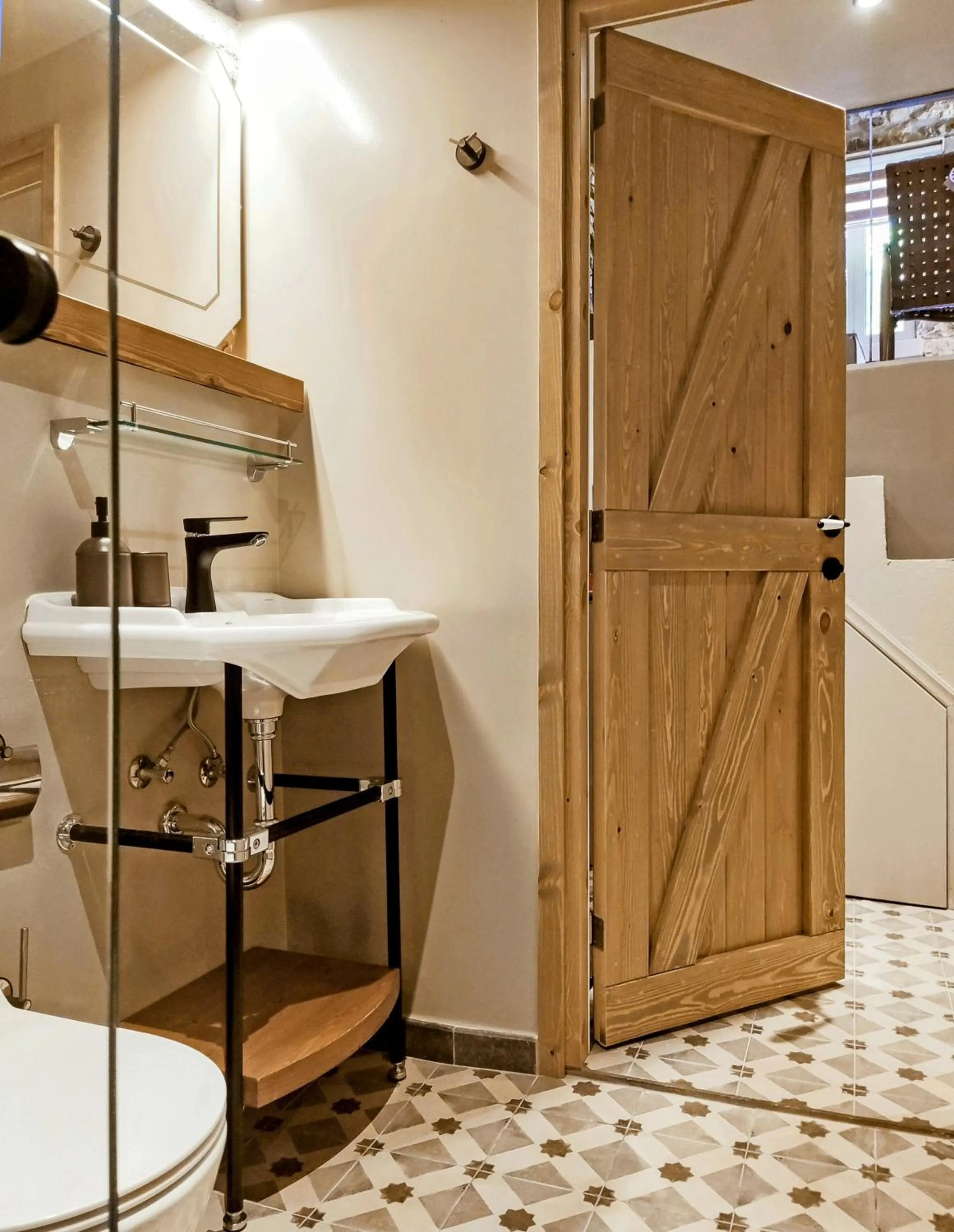 Bathroom in Pyrgi Cretan Living & Spa