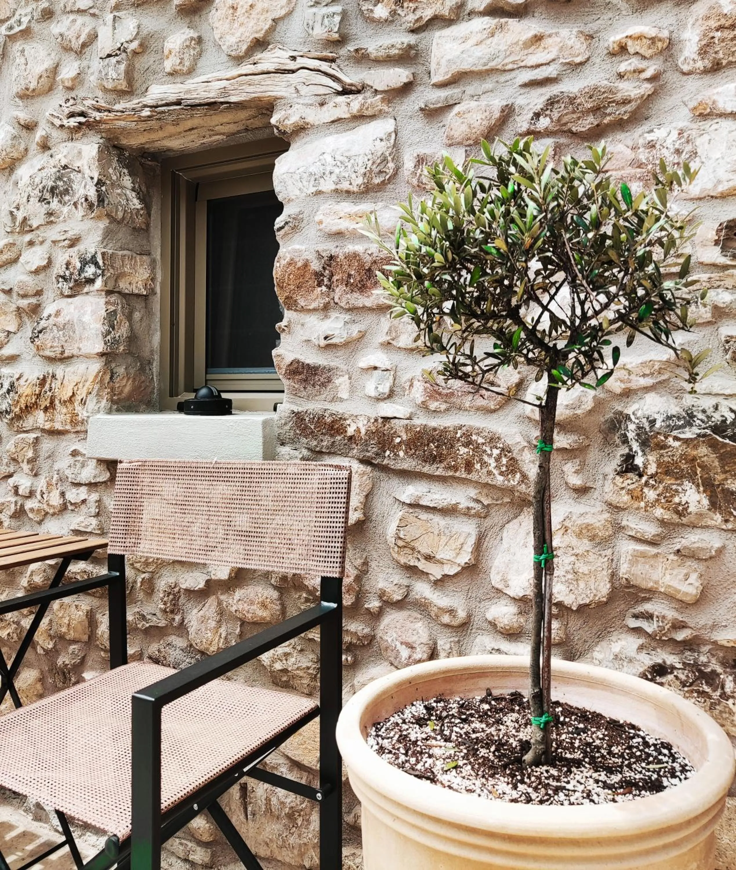 Patio in Pyrgi Cretan Living & Spa