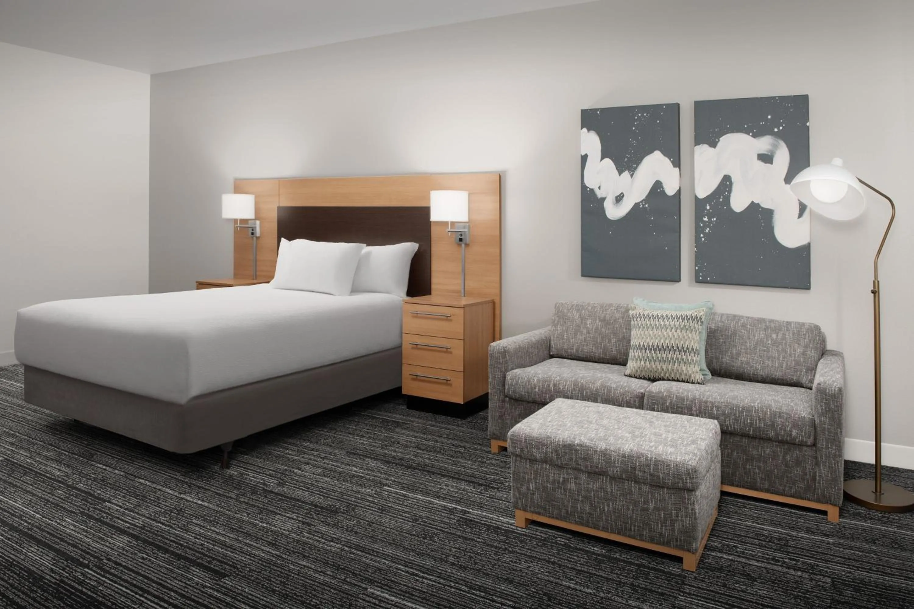 Bedroom, Bed in TownePlace Suites by Marriott Cheyenne Southwest/Downtown Area
