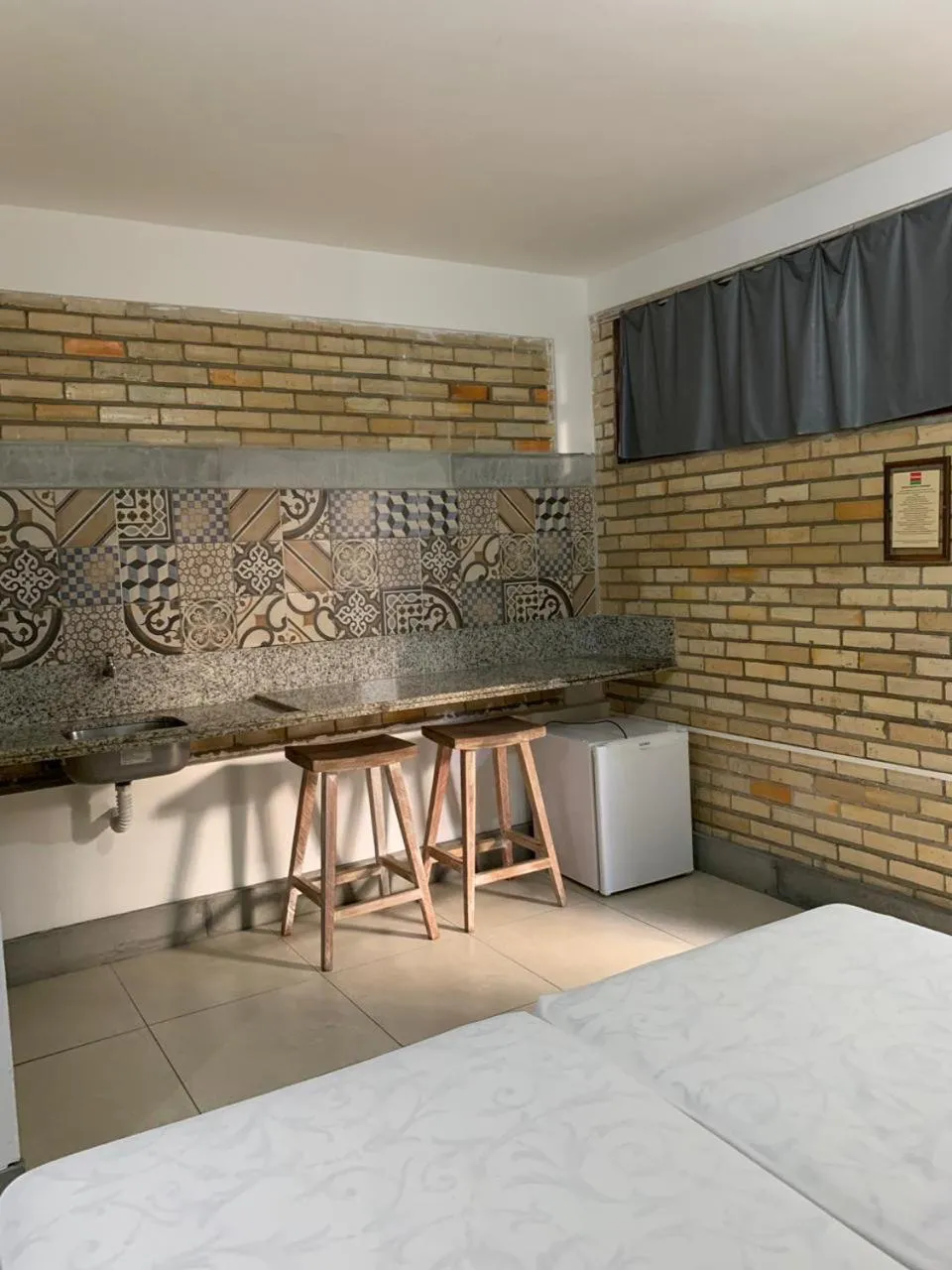 Bedroom, Bed in Economy Flat