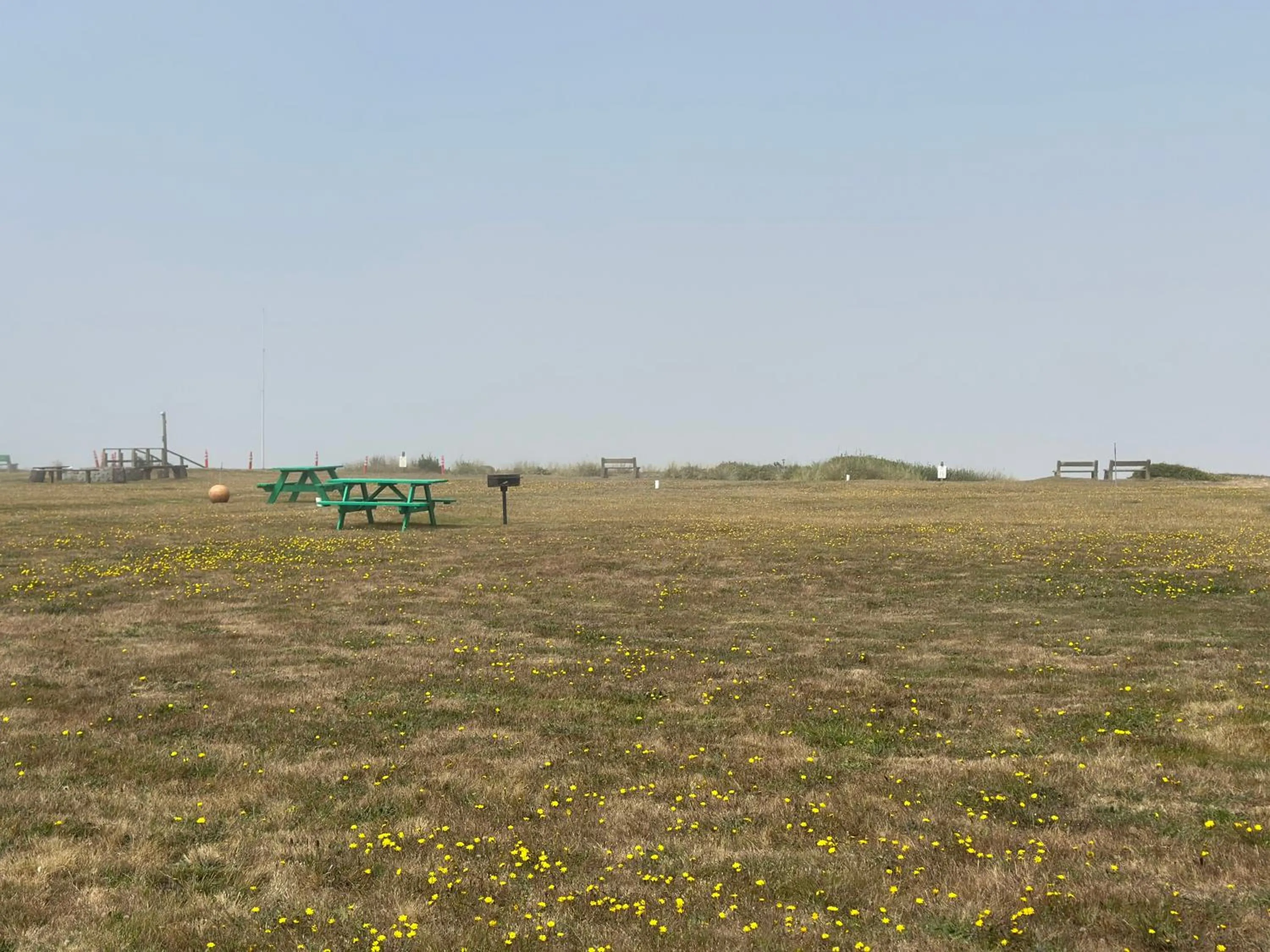 Patio in Tillicum Beach Motel - Formerly Deane's Oceanfront Lodge