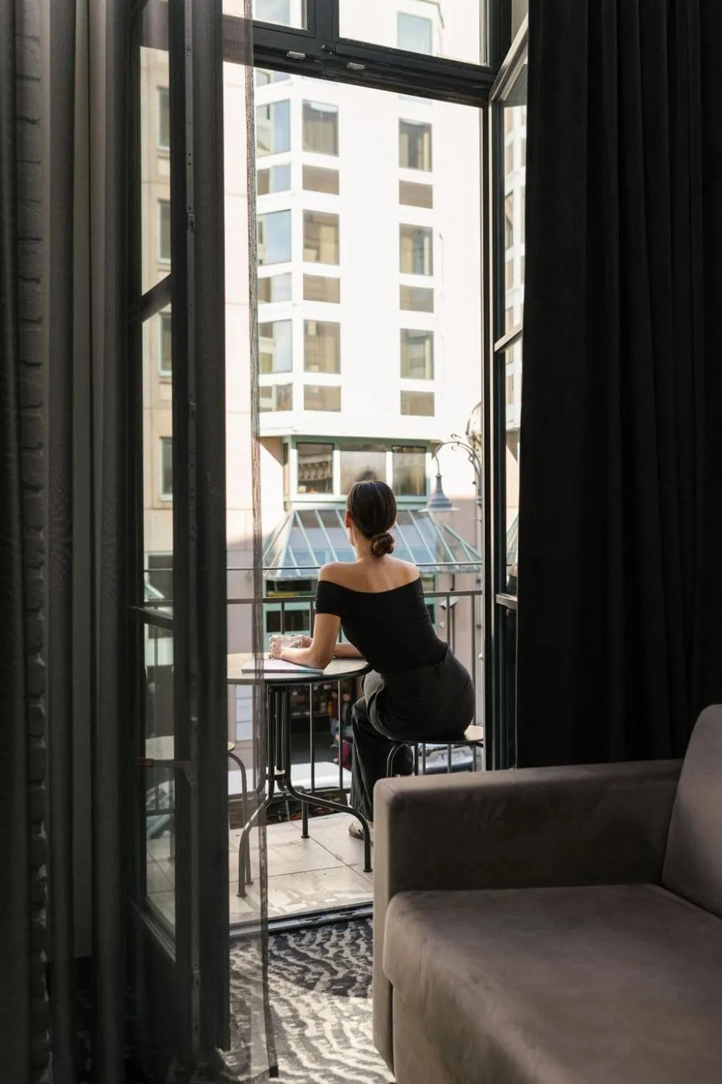 Balcony/Terrace in Hotel GIN Budapest