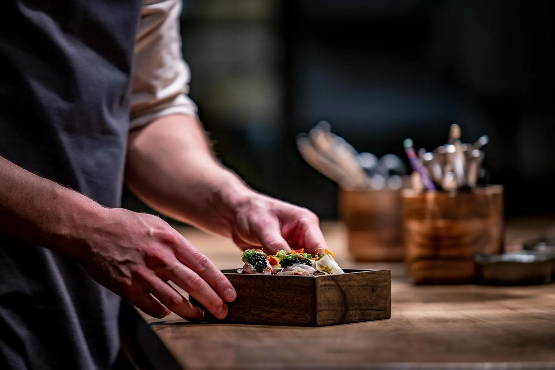 Restaurant/places to eat in Hotel GIN Budapest