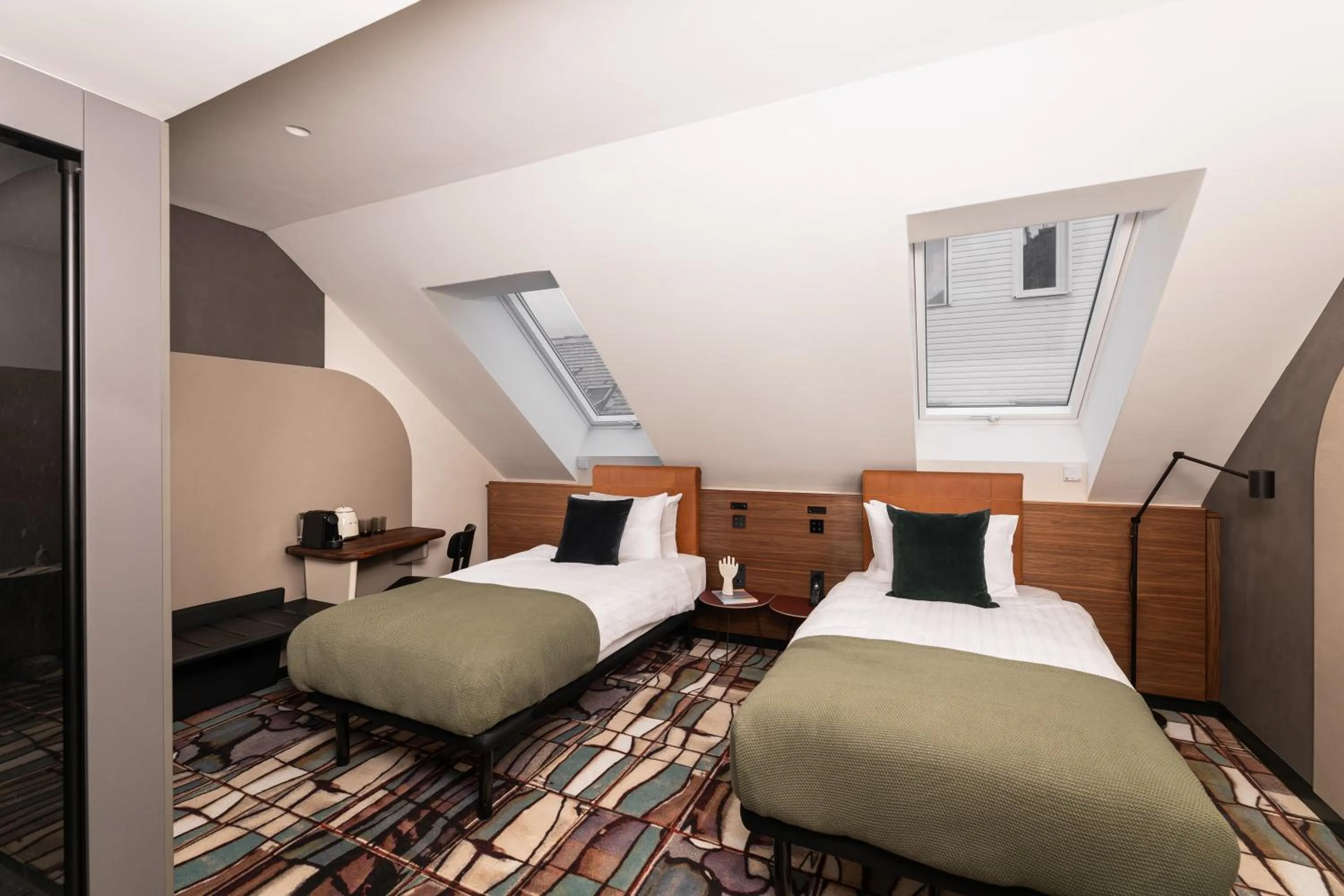 Bedroom, Bed in Hotel GIN Budapest