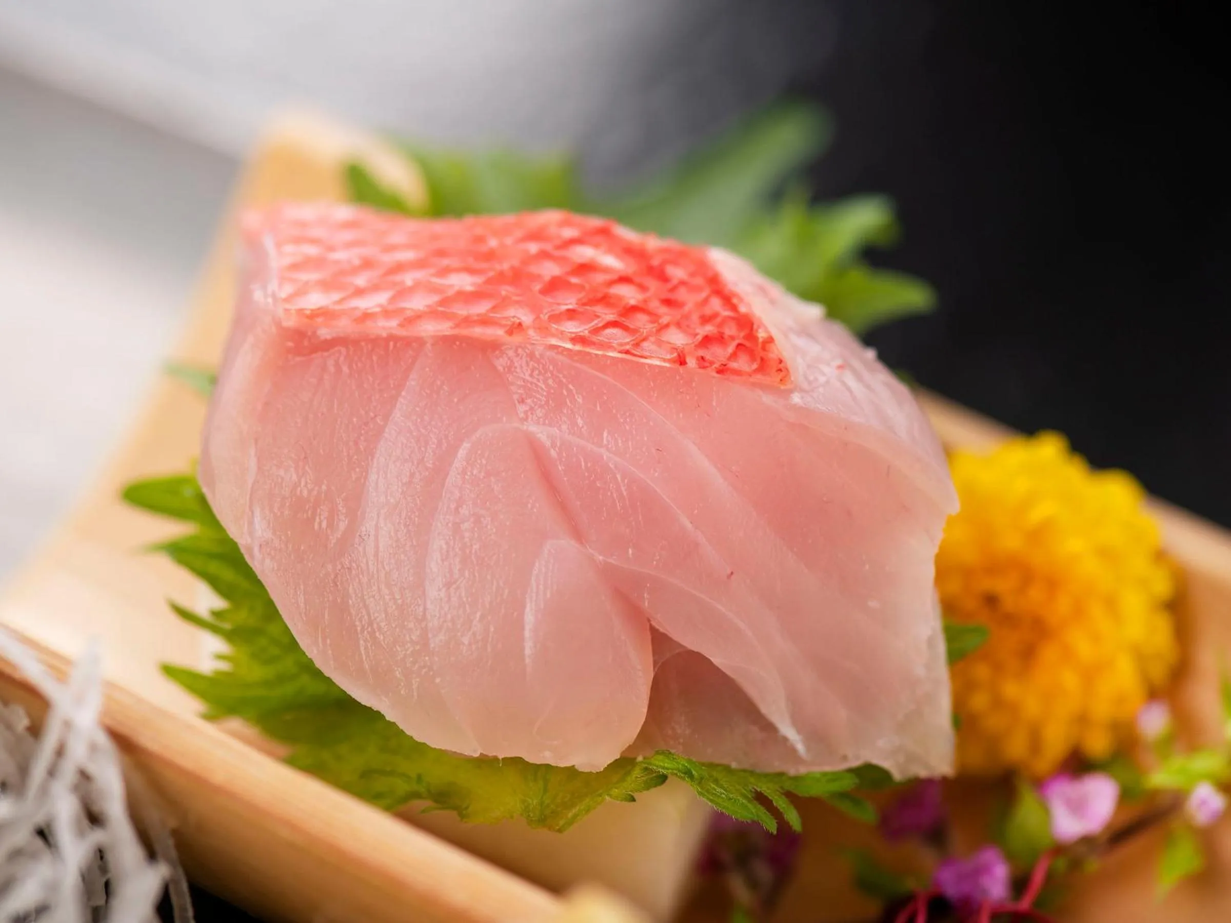 Food close-up in Izu Atagawa Onsen Miharuya