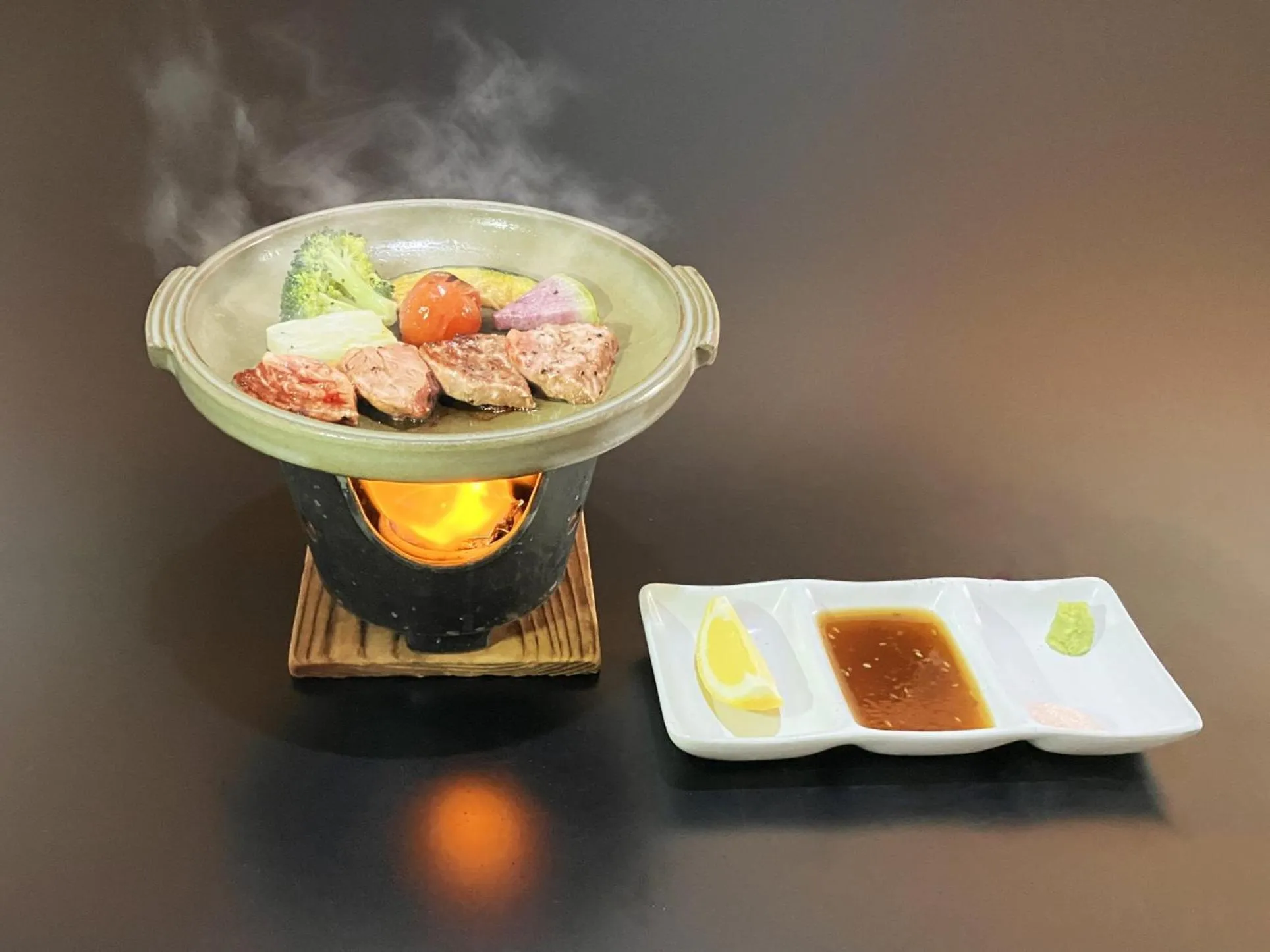 Food close-up in Izu Atagawa Onsen Miharuya