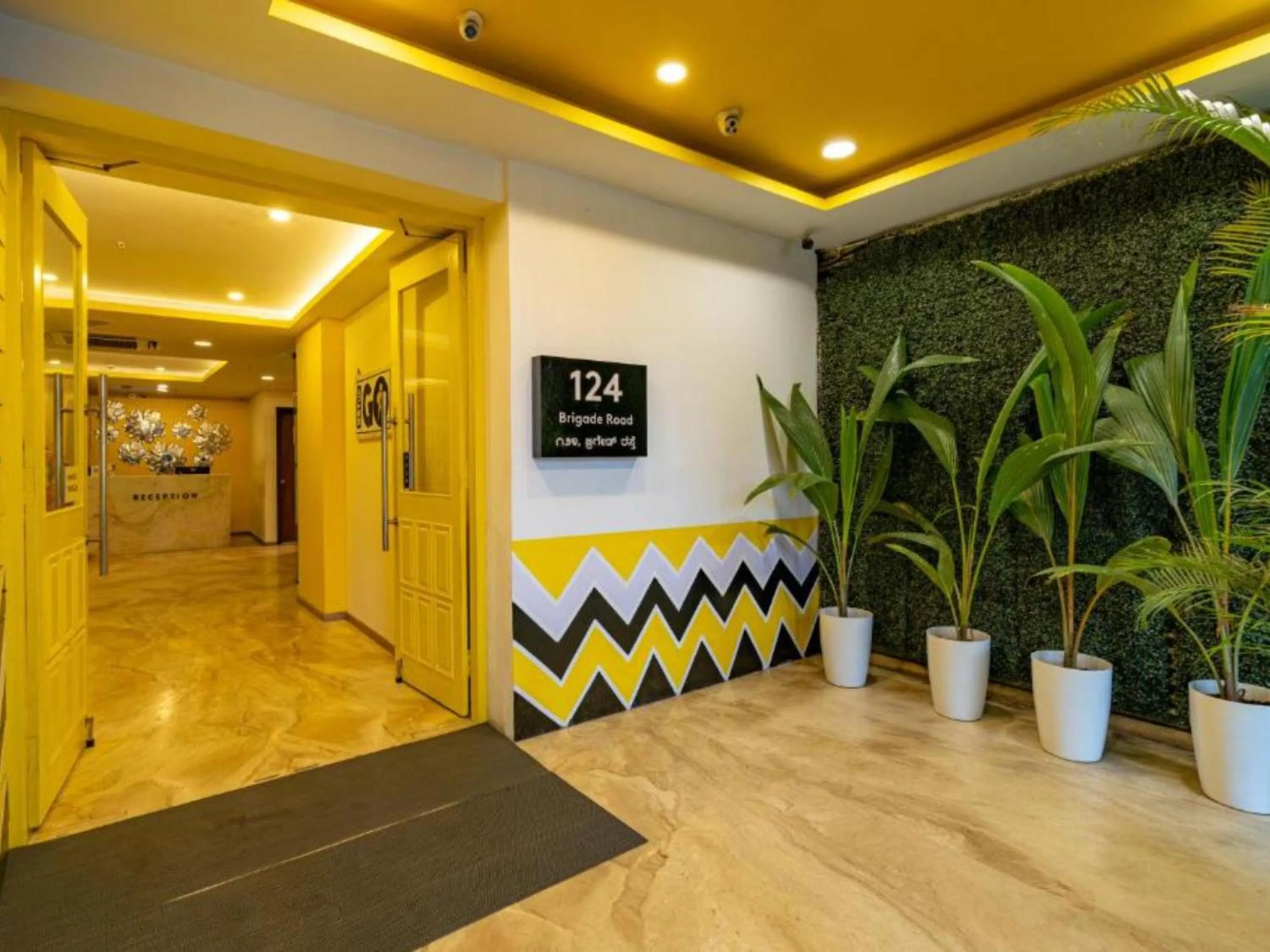 Facade/entrance in The Hosteller Bangalore, Brigade Road