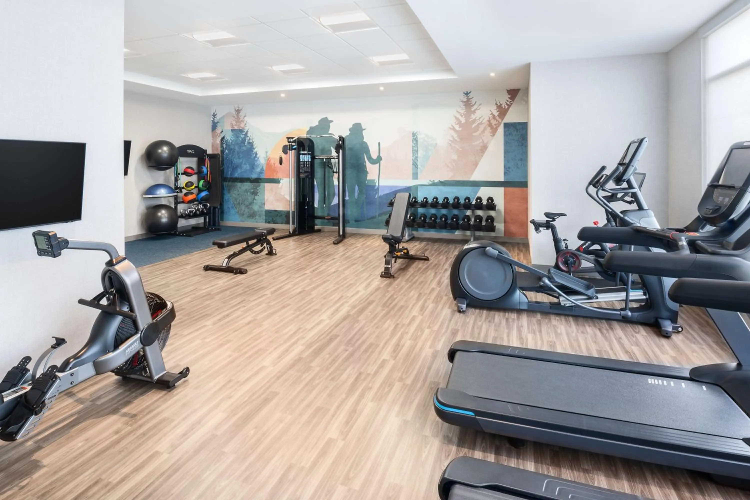 Fitness centre/facilities in Hyatt Place Munster