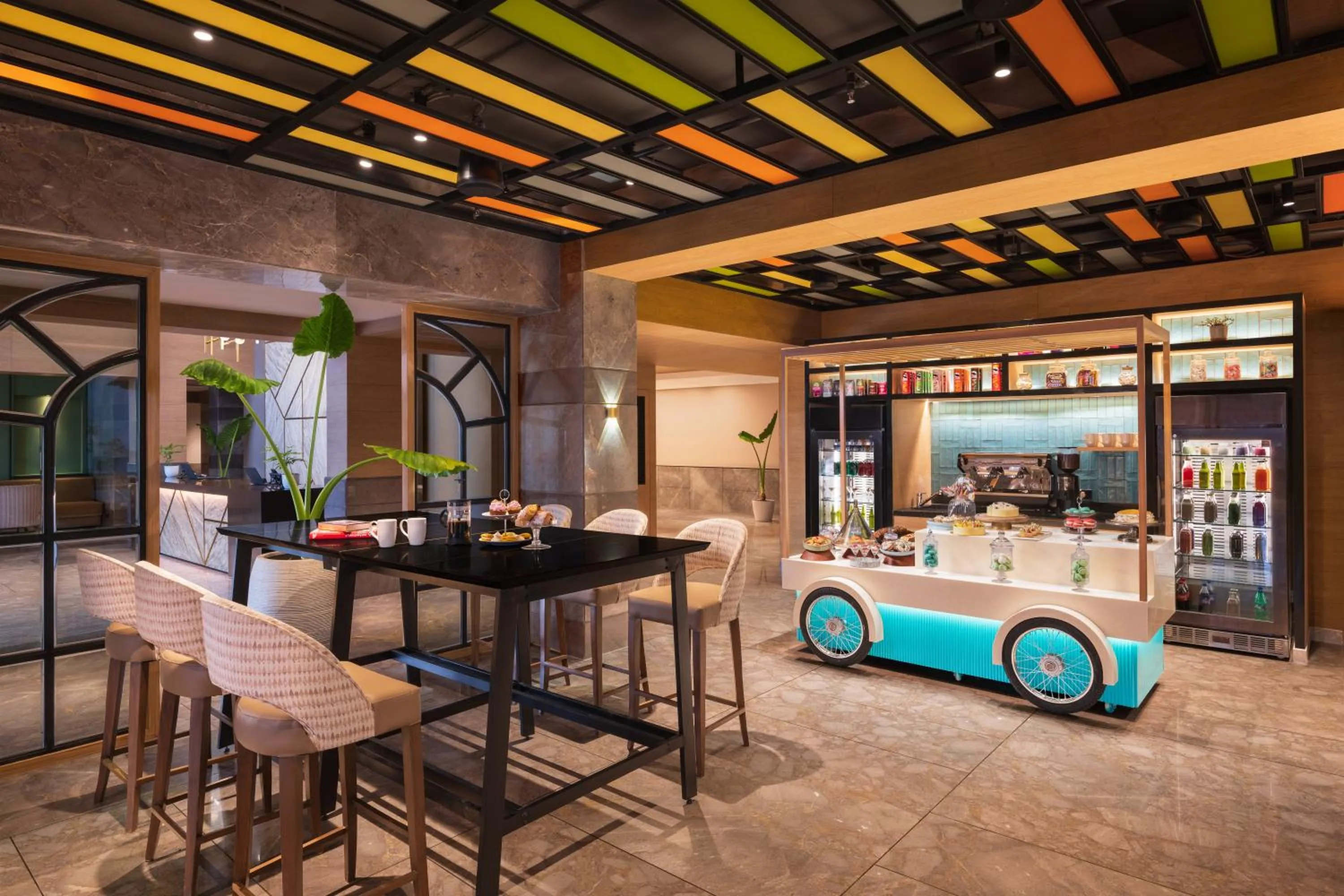 Restaurant/places to eat in Hyatt Place Vijayawada