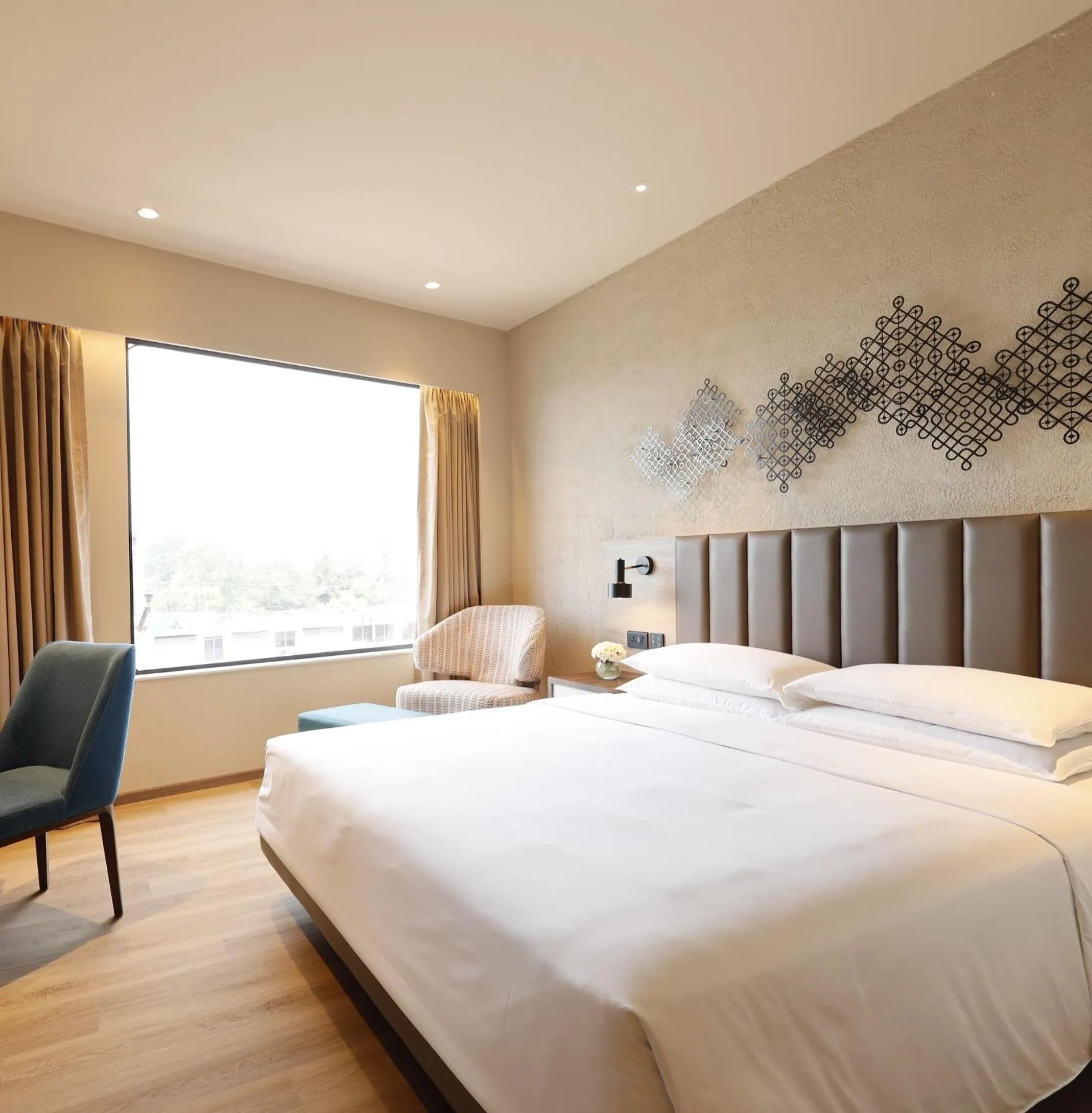 Bedroom, Bed in Hyatt Place Vijayawada