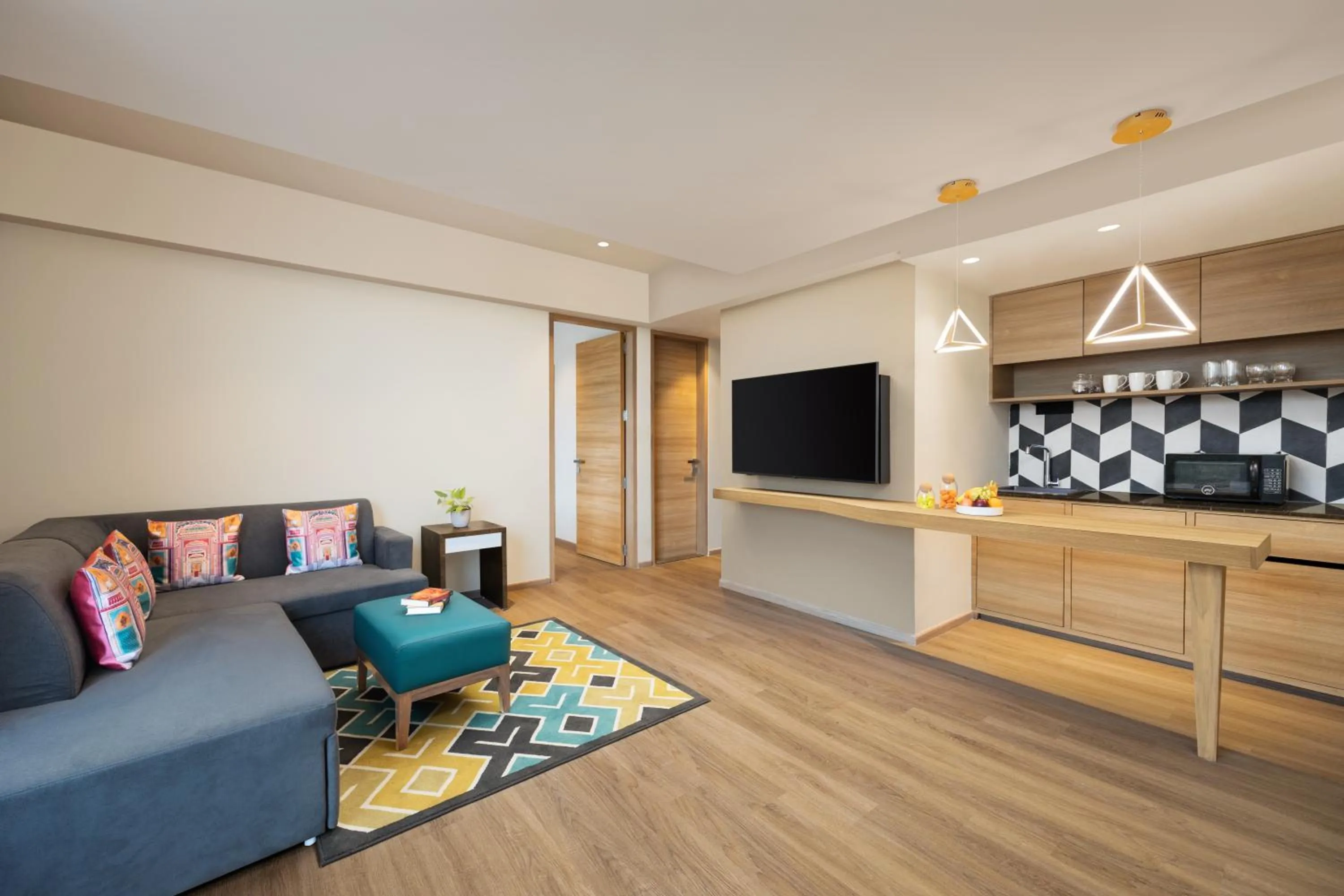 Living room in Hyatt Place Vijayawada