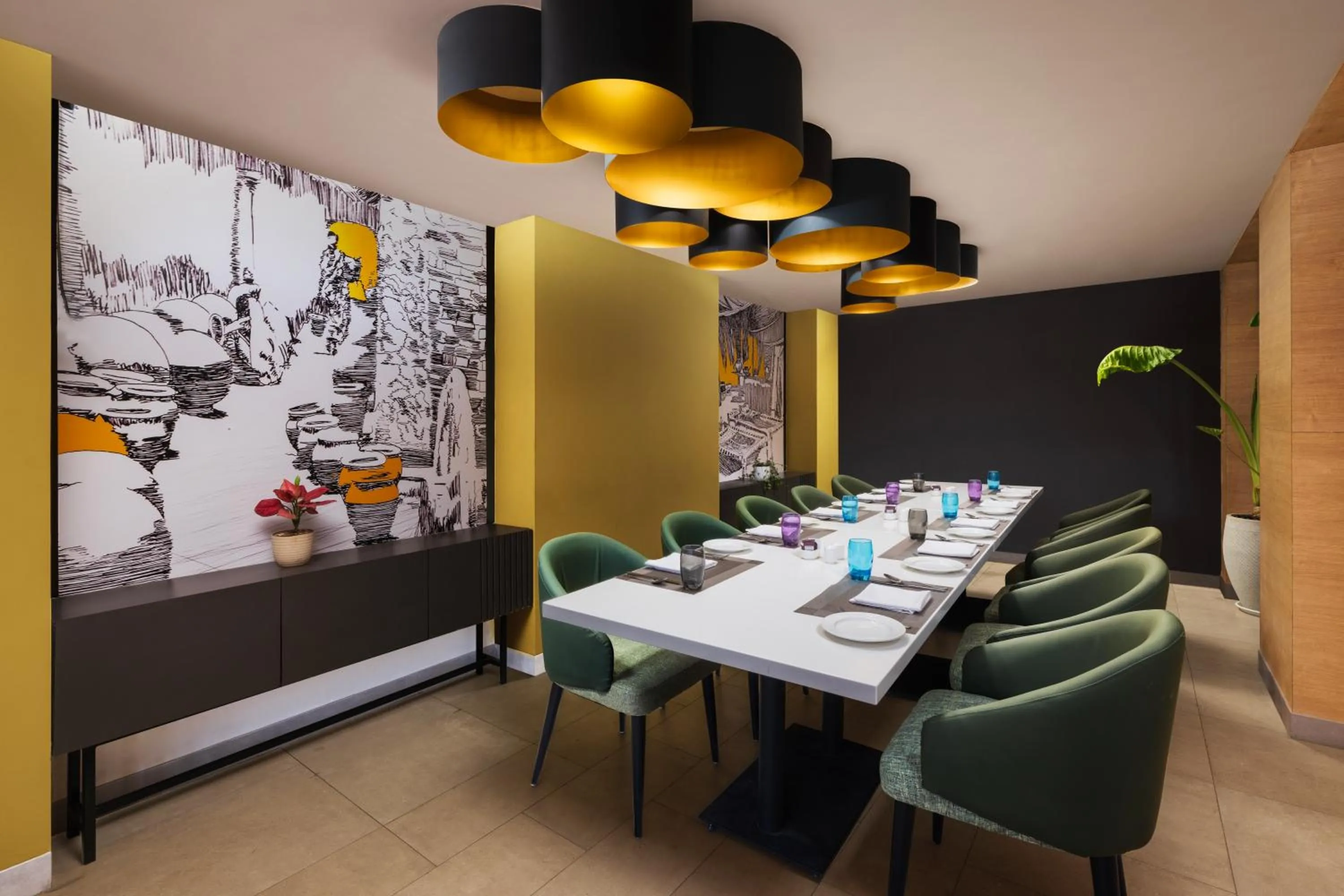 Restaurant/places to eat in Hyatt Place Vijayawada