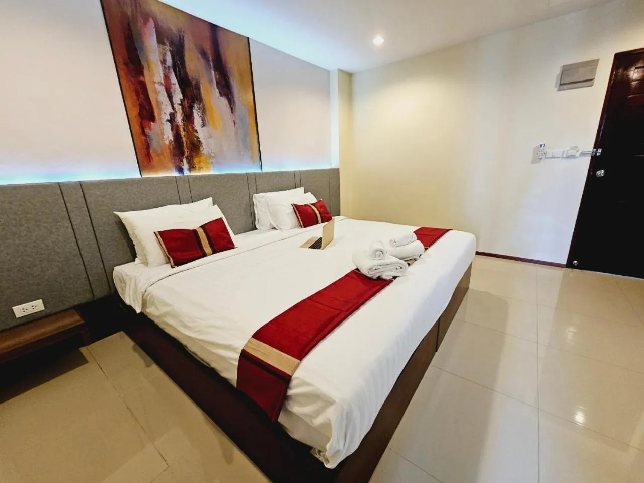 Bed in STAYHERE@AIRPORT SERVICE APARTMENT