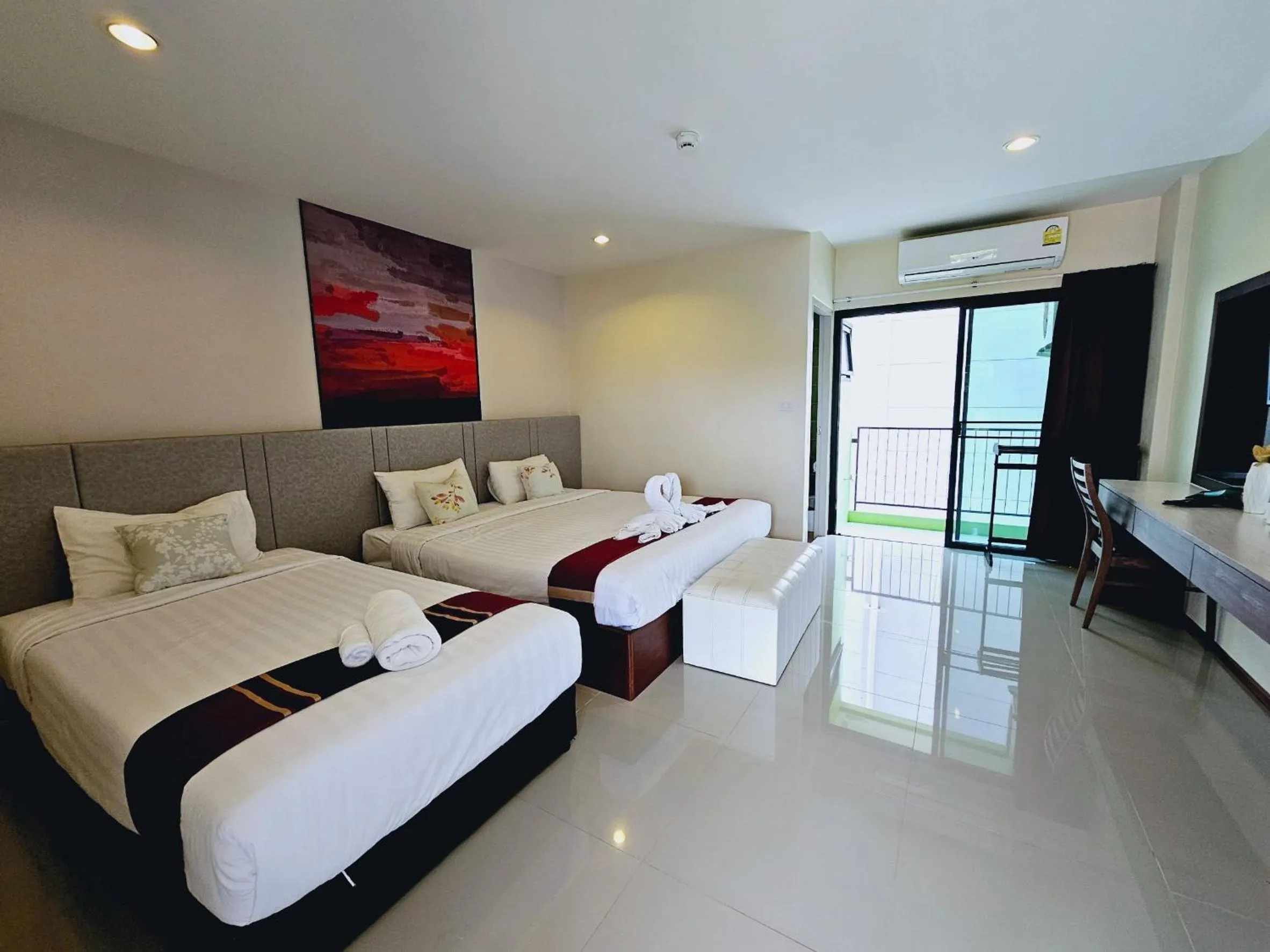 Bed in STAYHERE@AIRPORT SERVICE APARTMENT