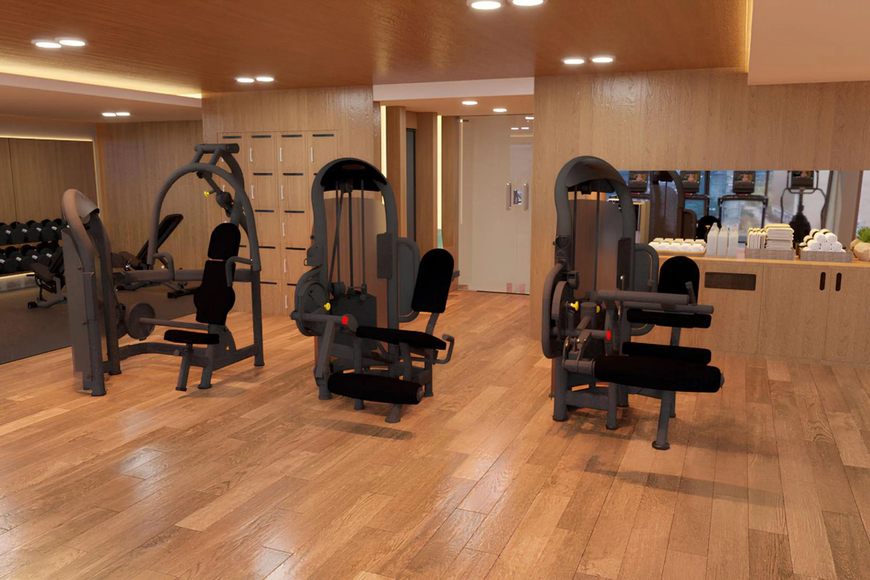 Fitness centre/facilities in Courtyard by Marriott Seoul Pangyo