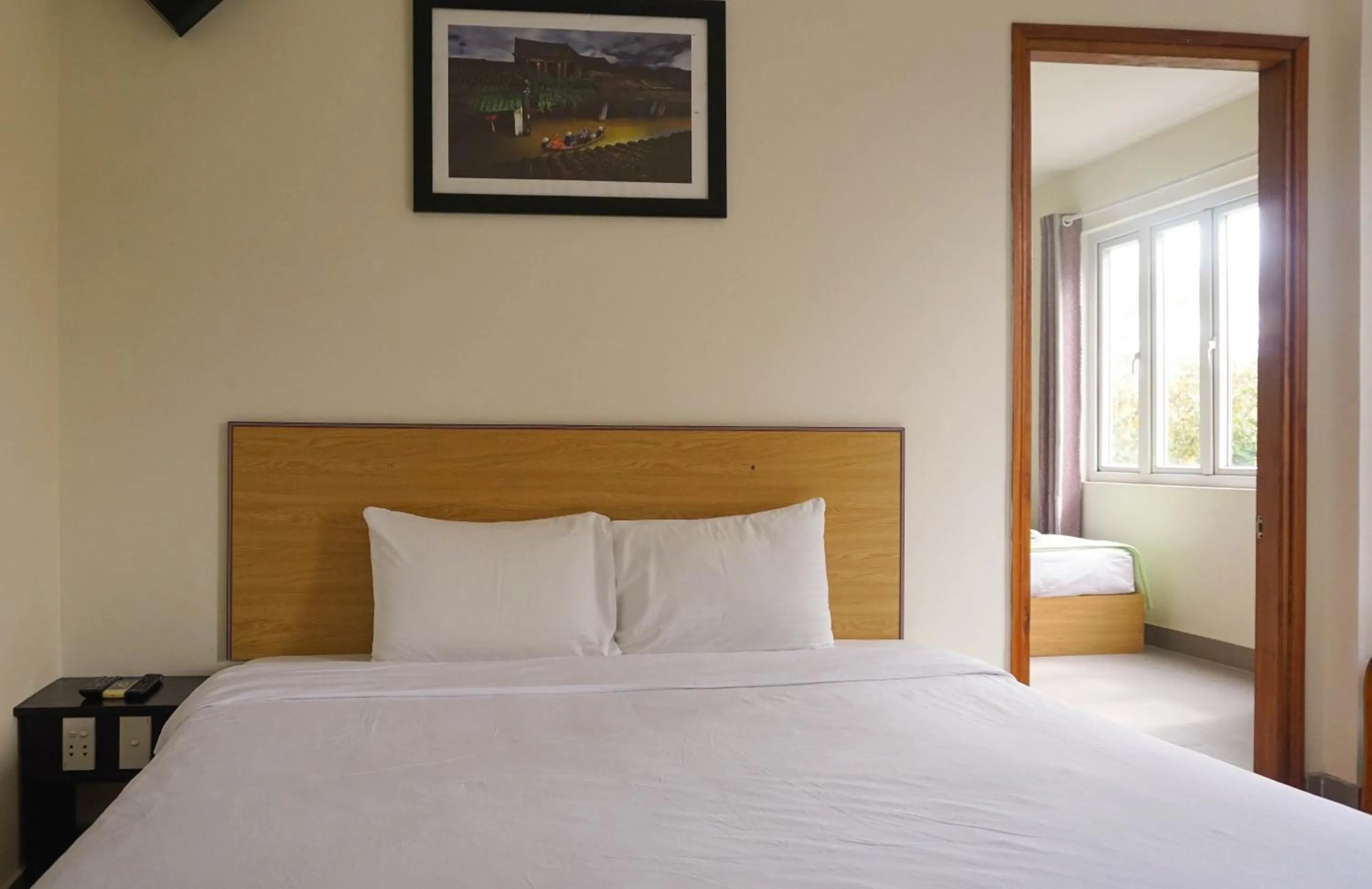 Property building, Bed in Paradise Hotel Hoi An