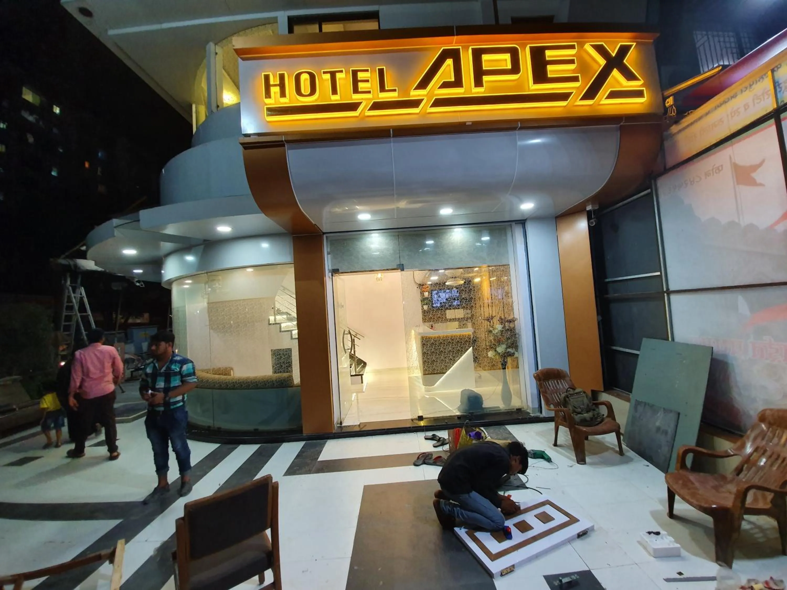 Property building in Hotel Apex