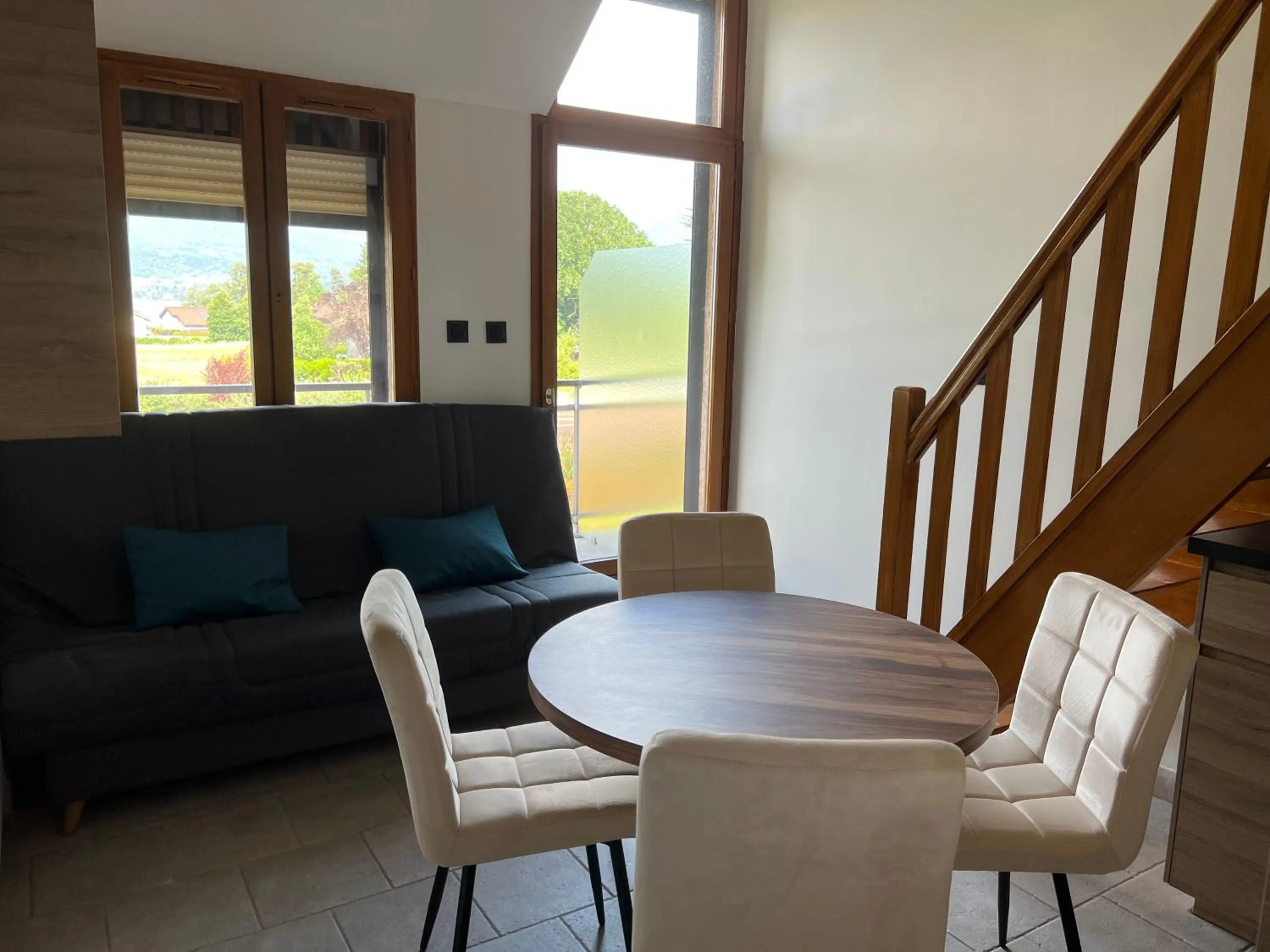 Living room in La Parenthèse Enchantée