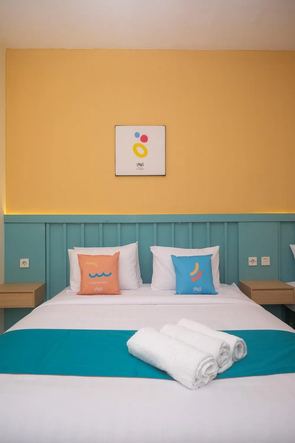 Bed in Sans Hotel City Inn Solo by RedDoorz