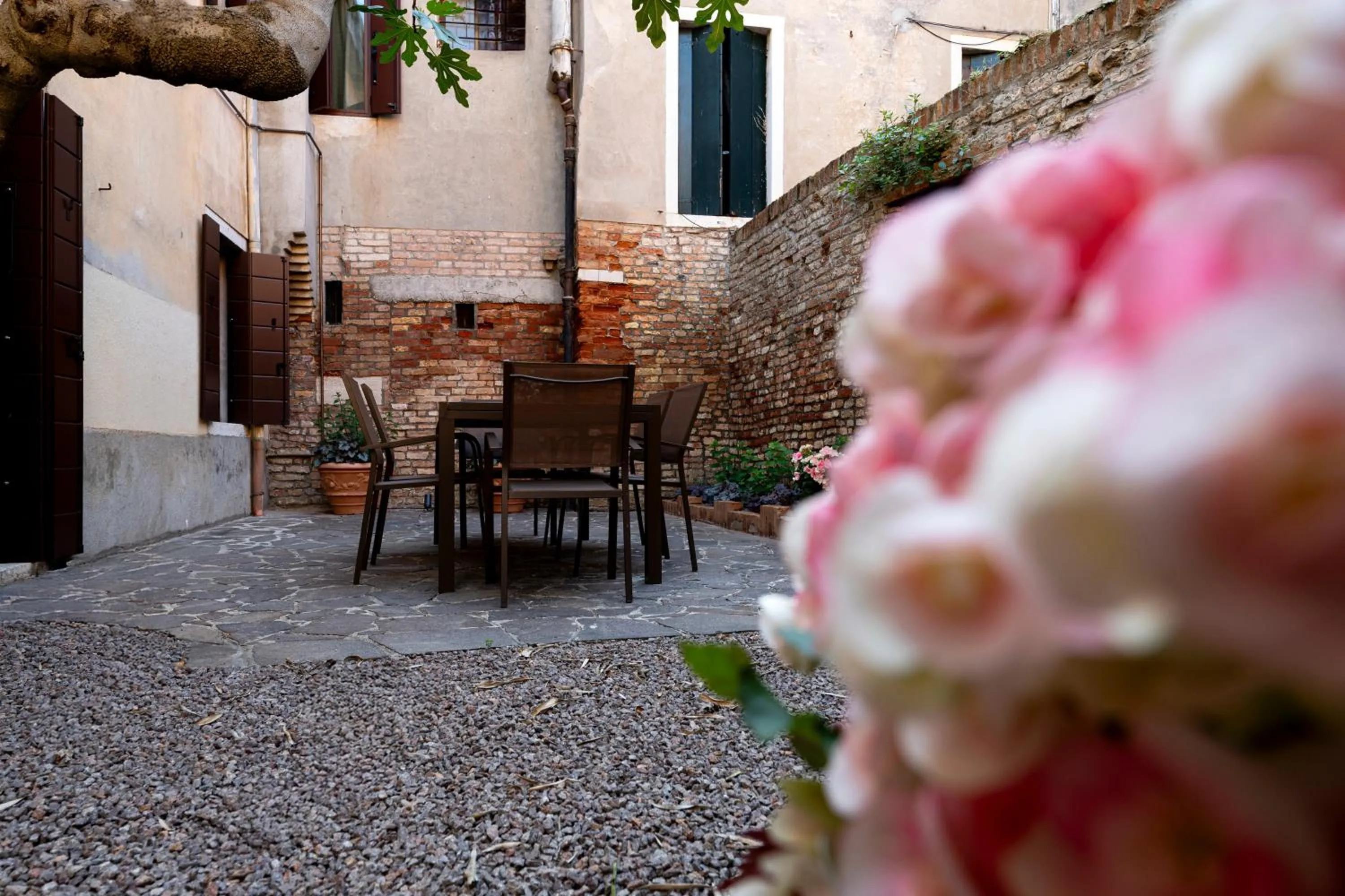 Patio in San Vio Palace Luxury Apartments