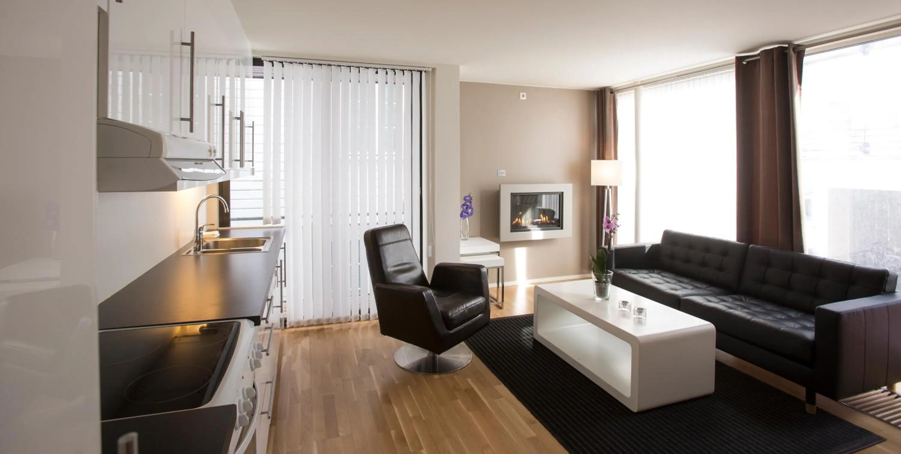 Living room in Klostergaarden leilighetshotell AS - Best Housing Apartments