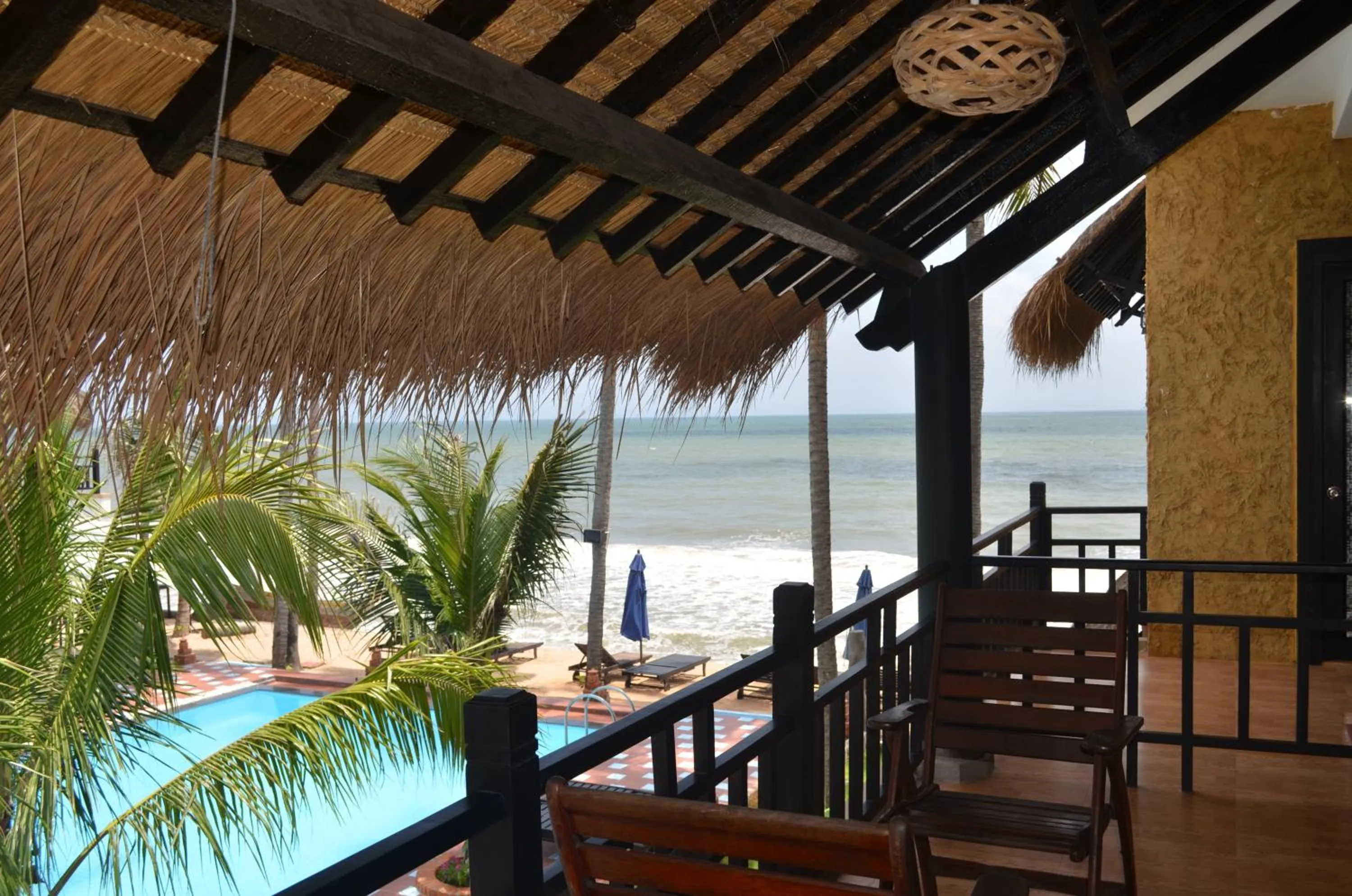 Bird's eye view in Rang Garden Beach Side