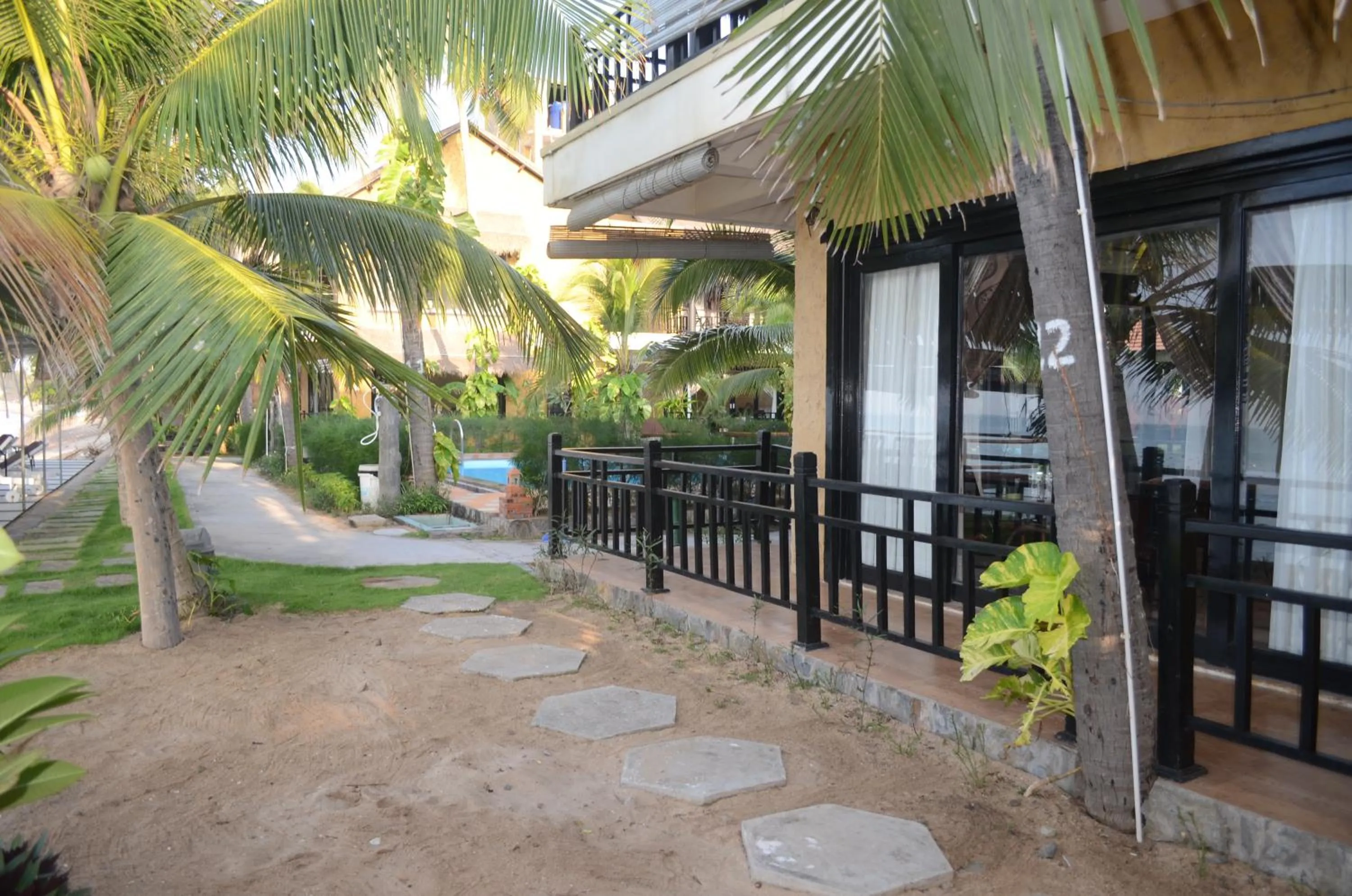 Patio in Rang Garden Beach Side